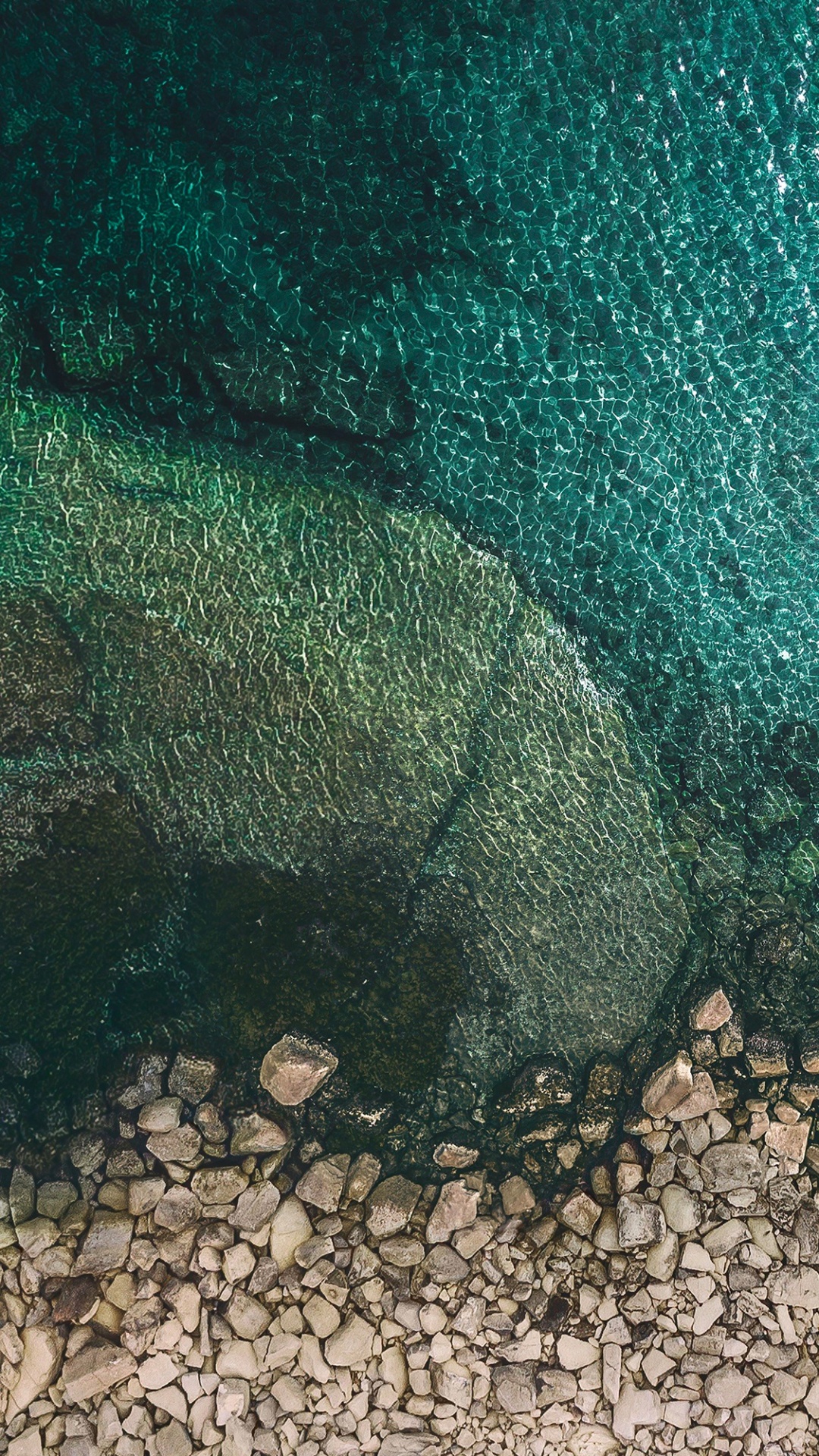 Обои ios, яблоко, iOS 11, iOS 10, вода в разрешении 1080x1920