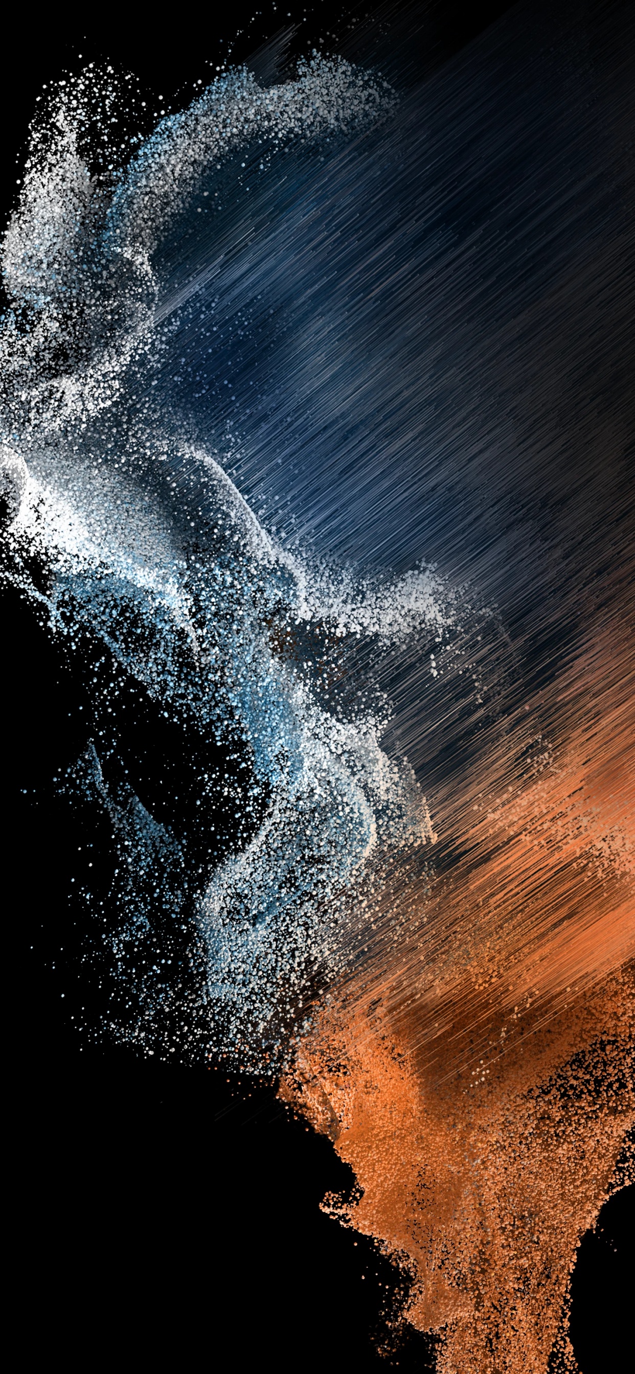 Обои s22, галактика распакована, андроид, атмосфера, облако в разрешении 1242x2688