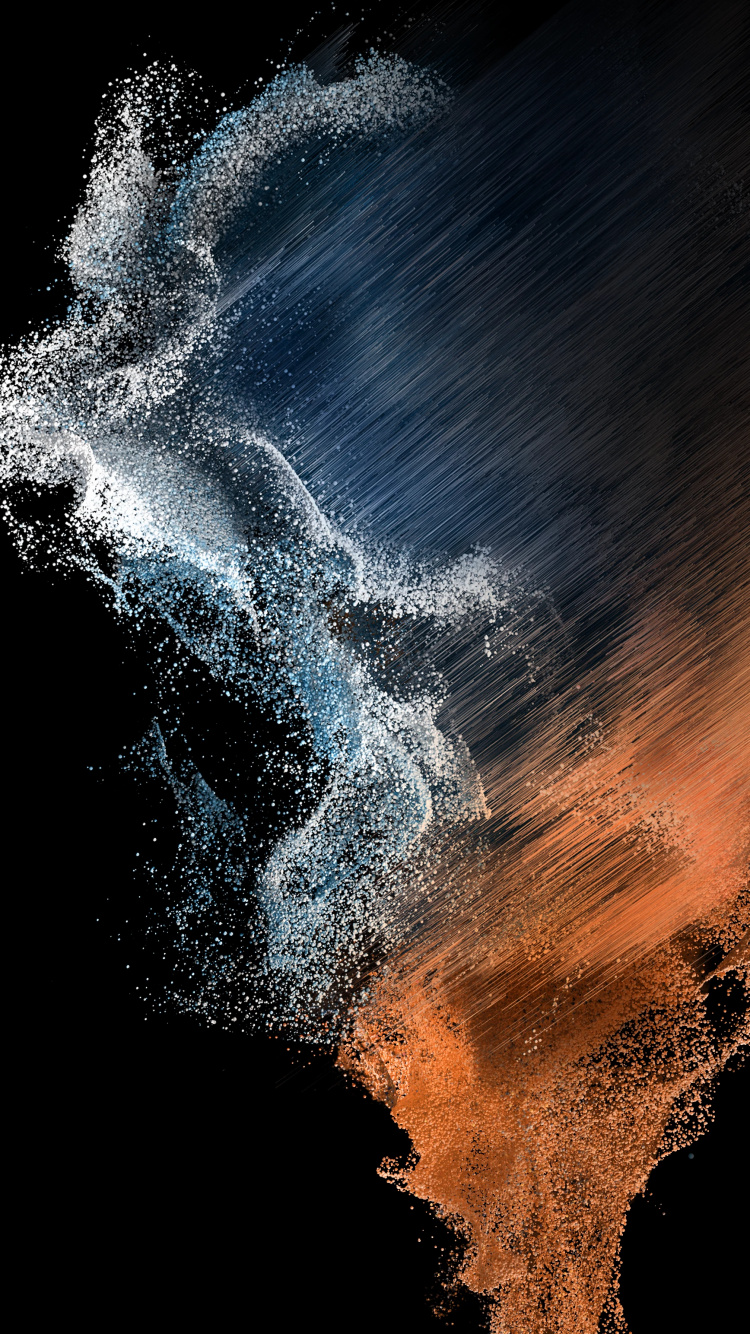 Обои s22, галактика распакована, андроид, атмосфера, облако в разрешении 750x1334