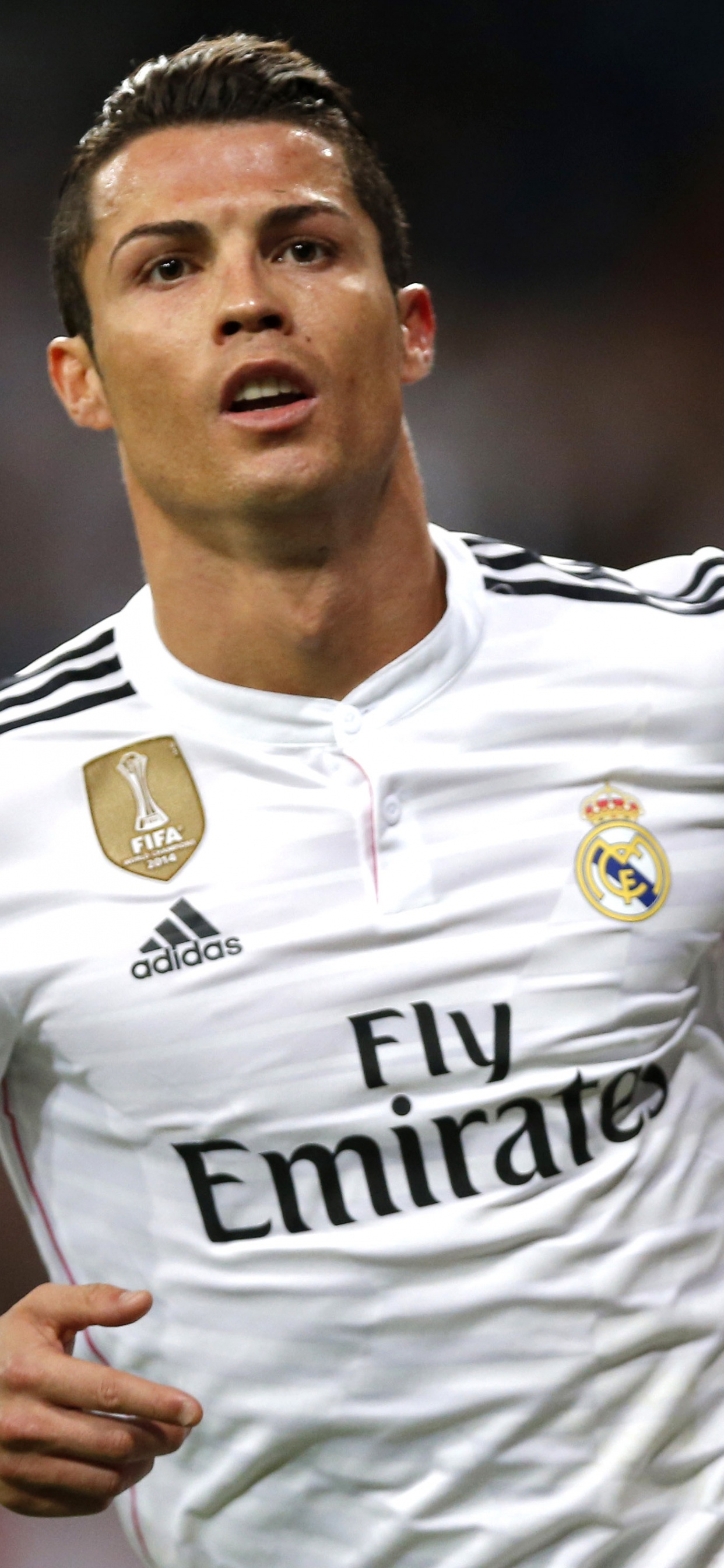 Обои игрок, Реал С Ф, мимика, футболист, командный вид спорта в разрешении 1242x2688