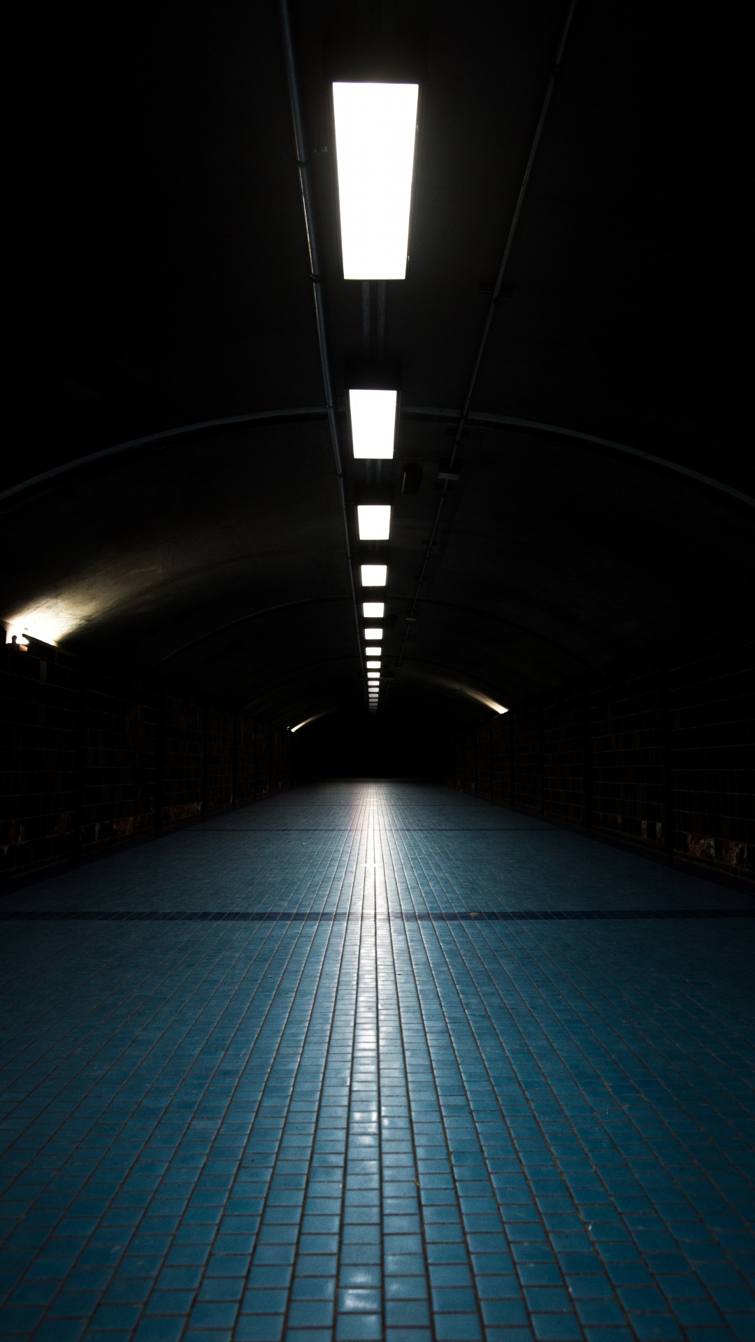 Обои черный, свет, синий, темнота, архитектура в разрешении 1080x1920