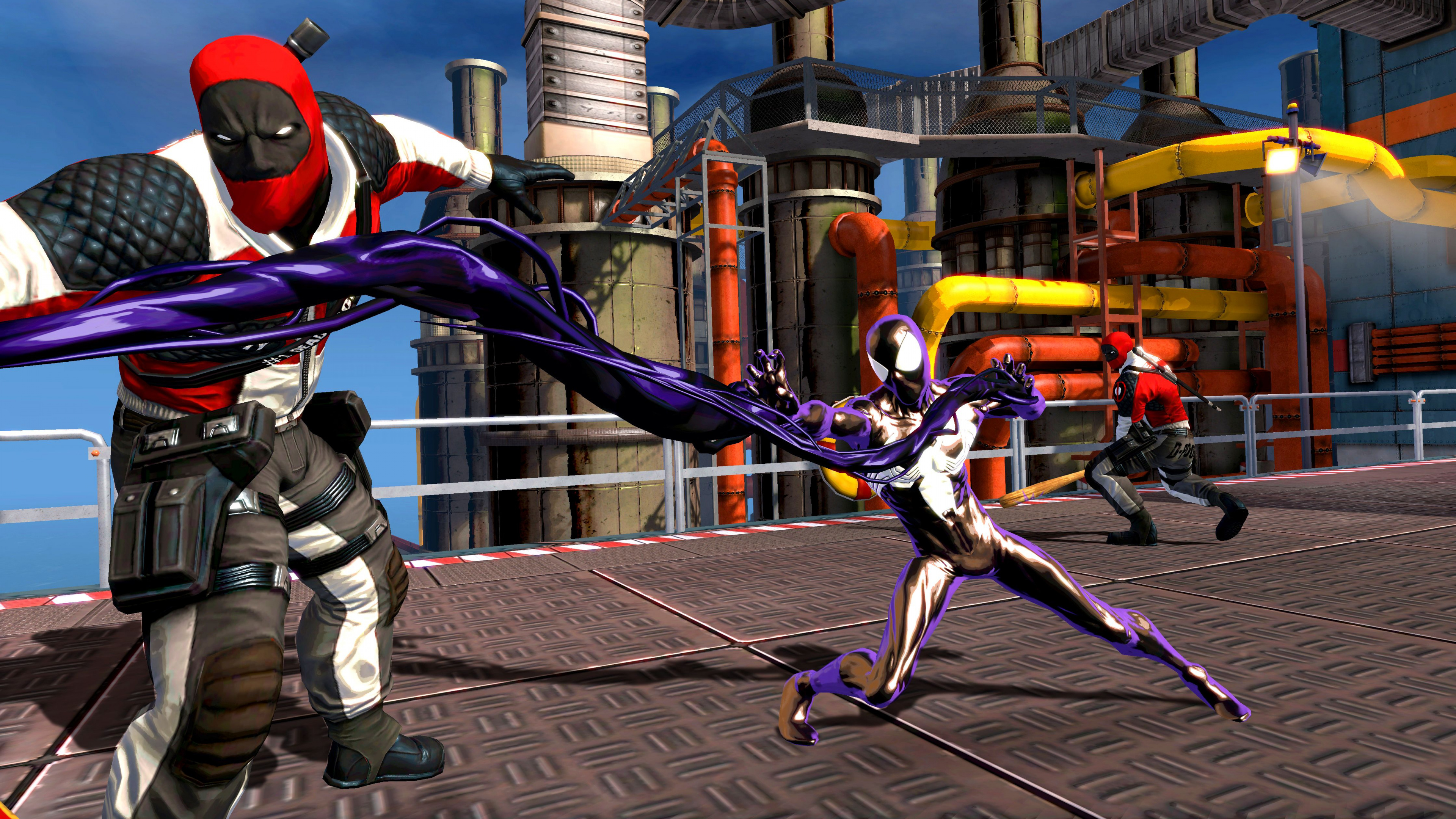 Обои Человек-Паук Разрушенные Измерения, человек-паук, Мистерио, Новый Человек-паук, playstation 3 в разрешении 3840x2160