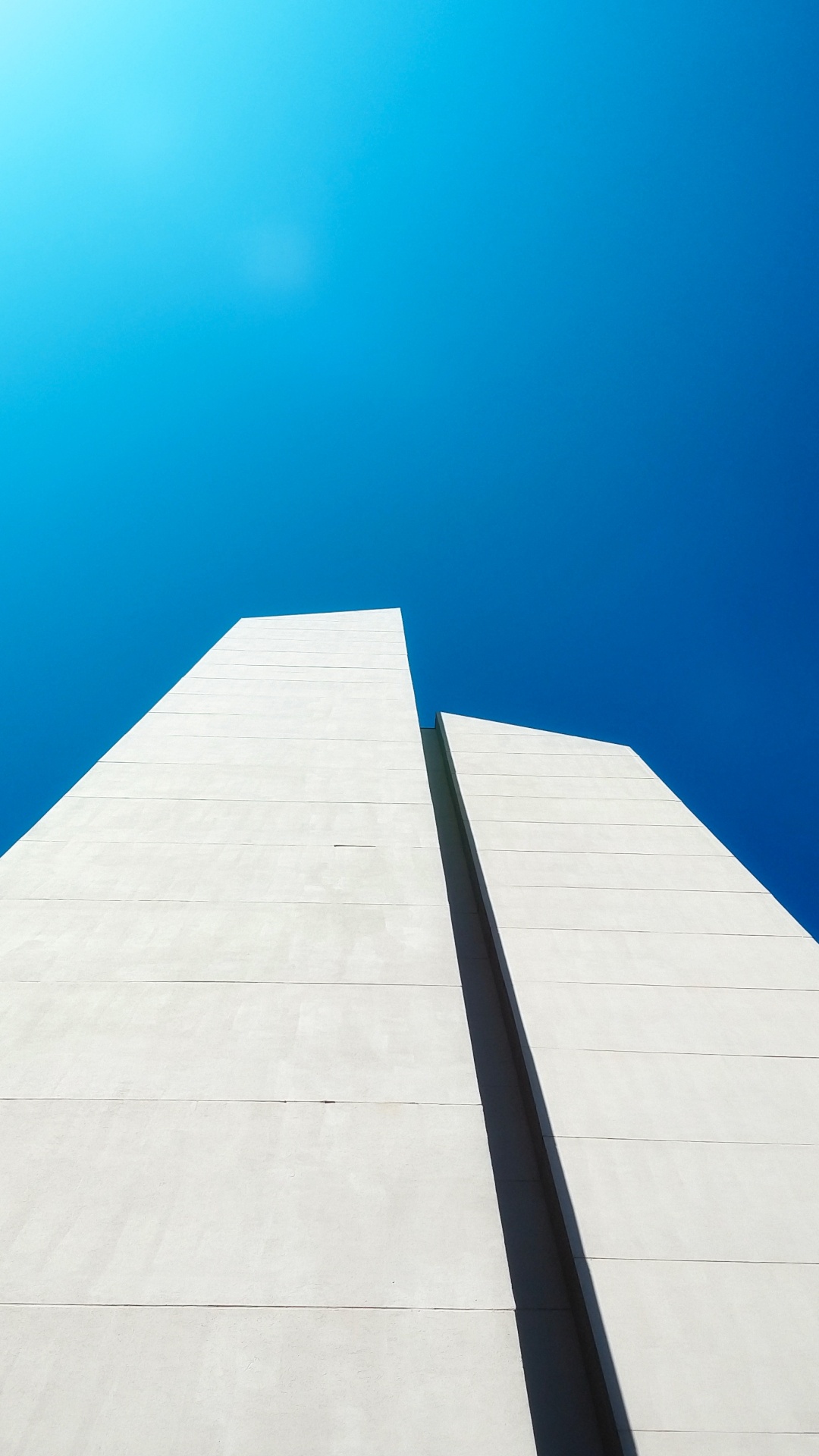 Обои здание, лазурный, прямоугольник, вышка, древесина в разрешении 1080x1920