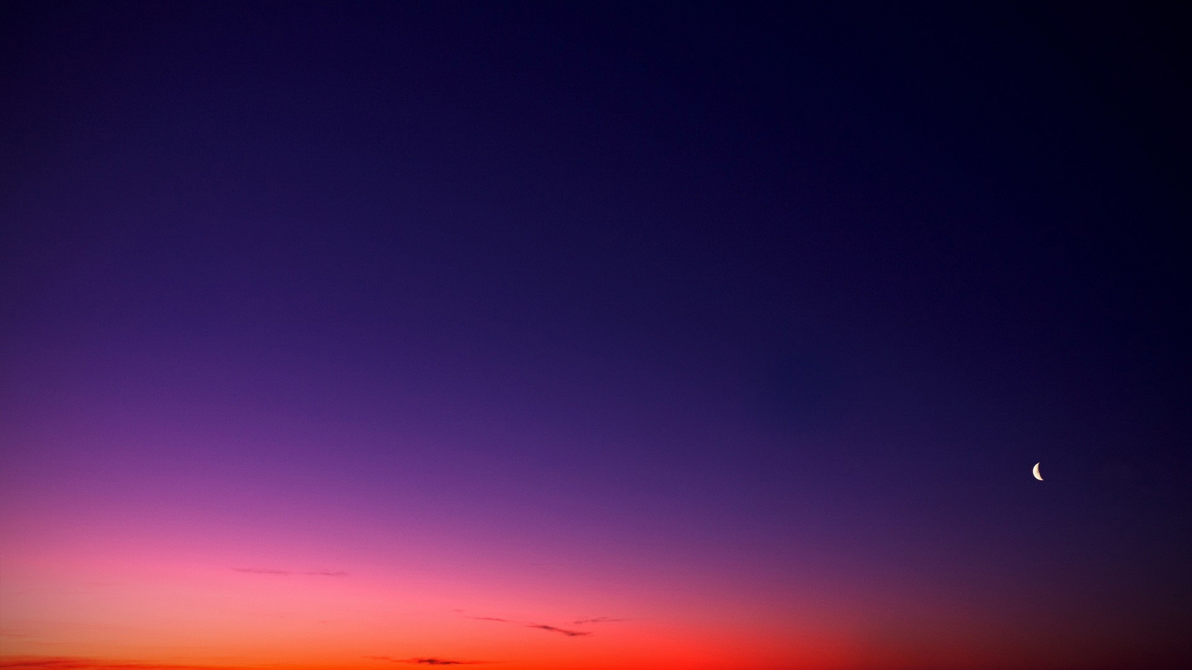 Обои атмосфера, экорегион, облако, послесвечение, сумрак в разрешении 3840x2160