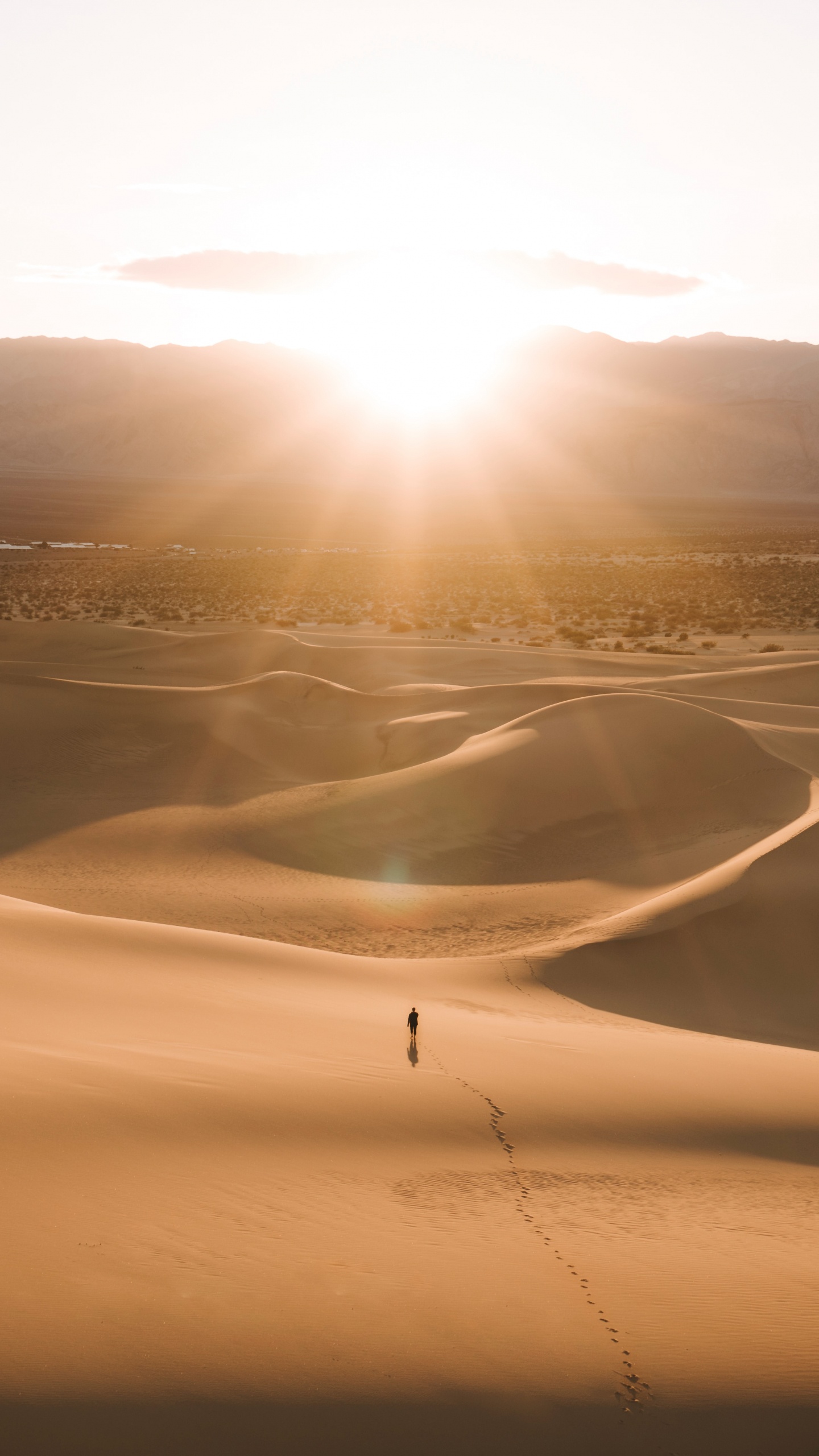 Обои сахара, скалистые горы, песок, пейзаж, свет в разрешении 1440x2560