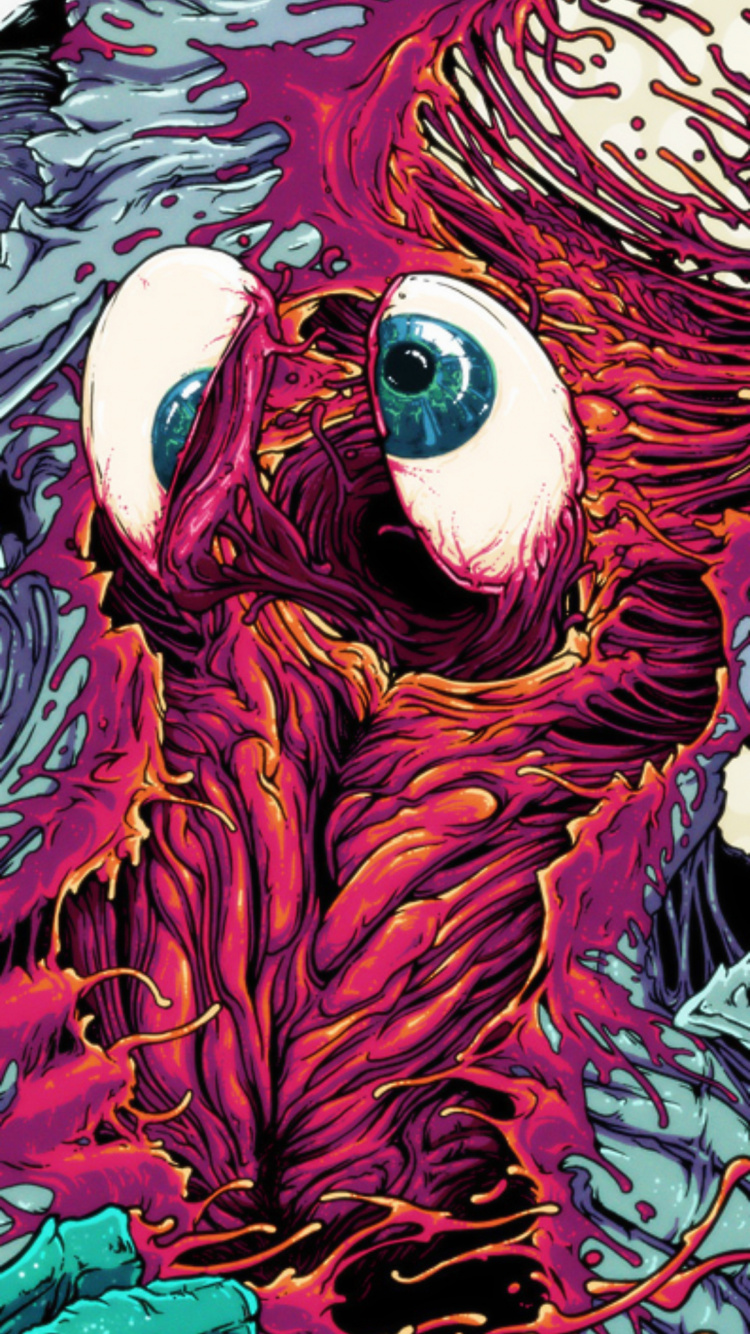 Обои дизайн, иллюстрация, художественная краска, ботаники, живопись в разрешении 750x1334