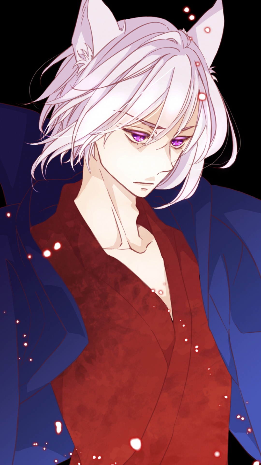 Обои круто, прохлада, черные волосы, мангака, темные волосы в разрешении 1080x1920