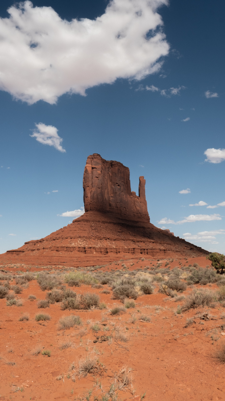 Обои горный рельеф, бьютт, рок, окружающая среда, формирование в разрешении 750x1334