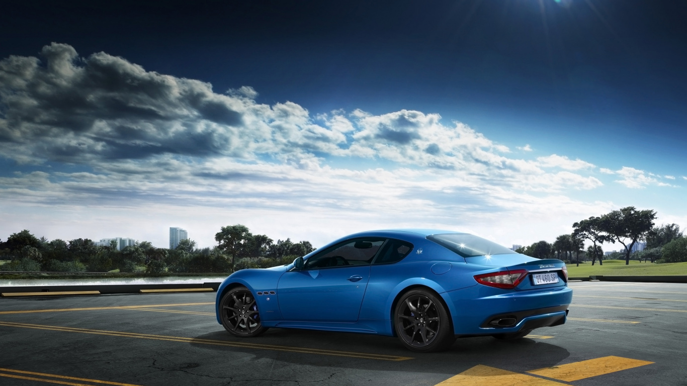 Обои Мазерати, 2014 Мазерати GranTurismo Спорт, 2013 Мазерати Granturismo Спорт, авто, maserati granturismo в разрешении 1366x768