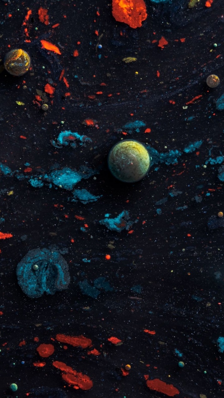 Обои атмосфера, лазурный, природа, асфальт, астрономический объект в разрешении 720x1280