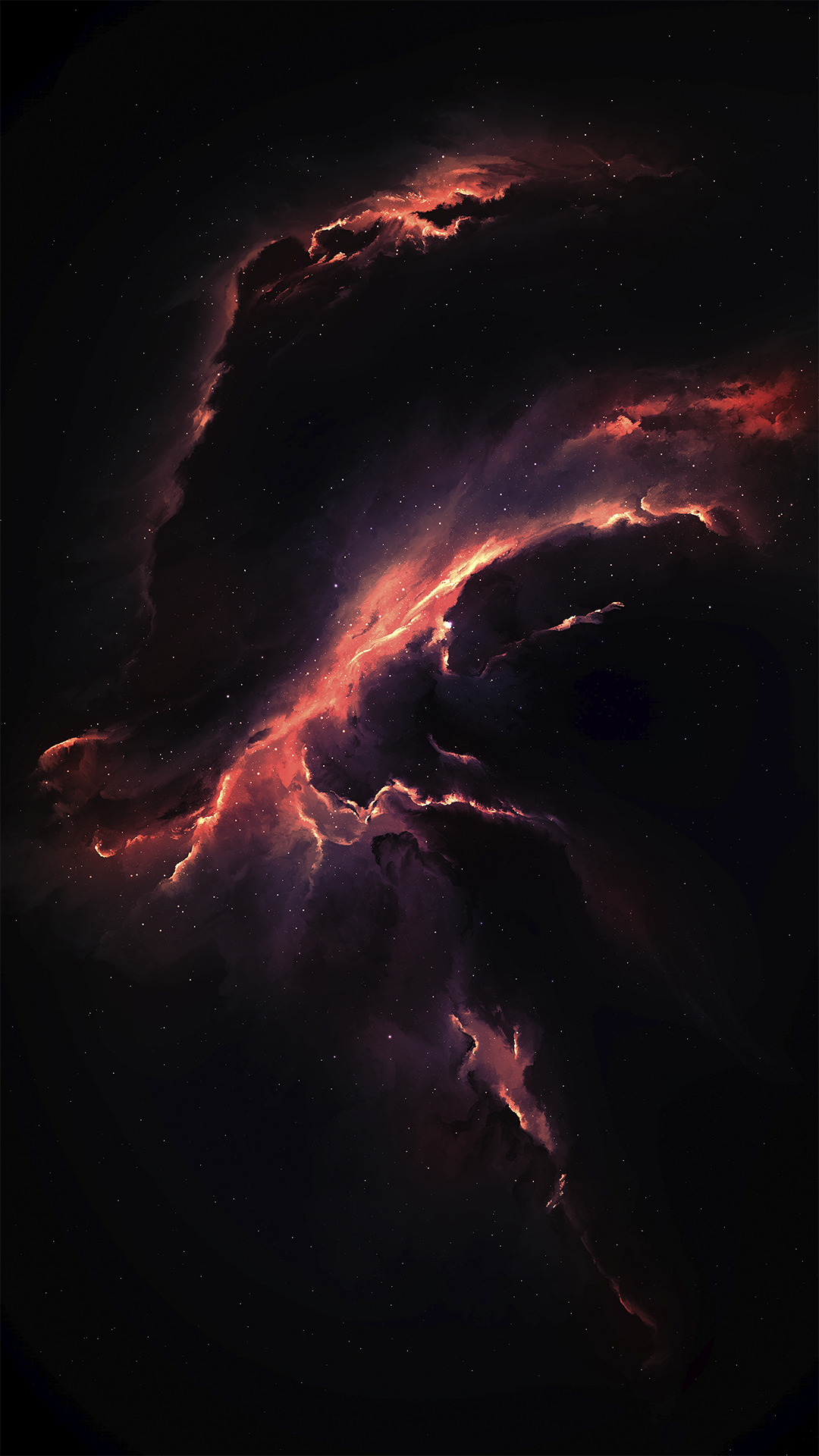 Обои атмосфера, яблоко, андроид, планшет, смартфон в разрешении 1080x1920