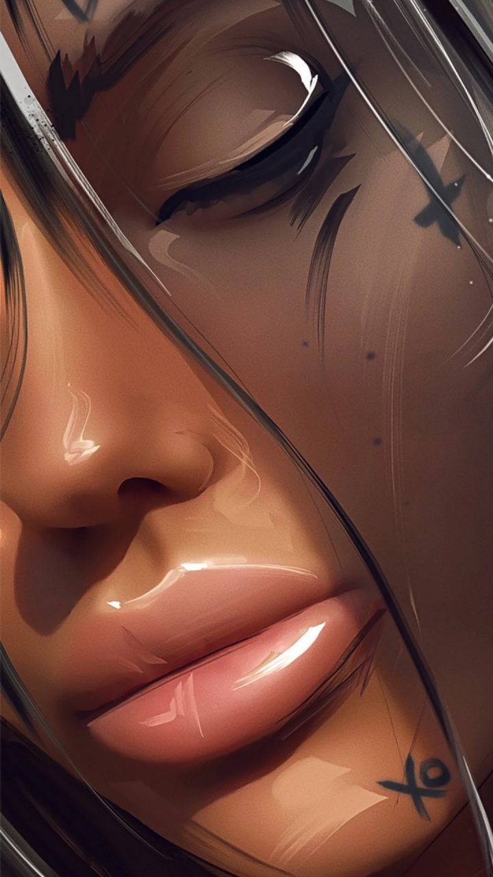 Обои арт, цифровое искусство, абстрактное искусство, современное искусство, иллюстрация в разрешении 720x1280