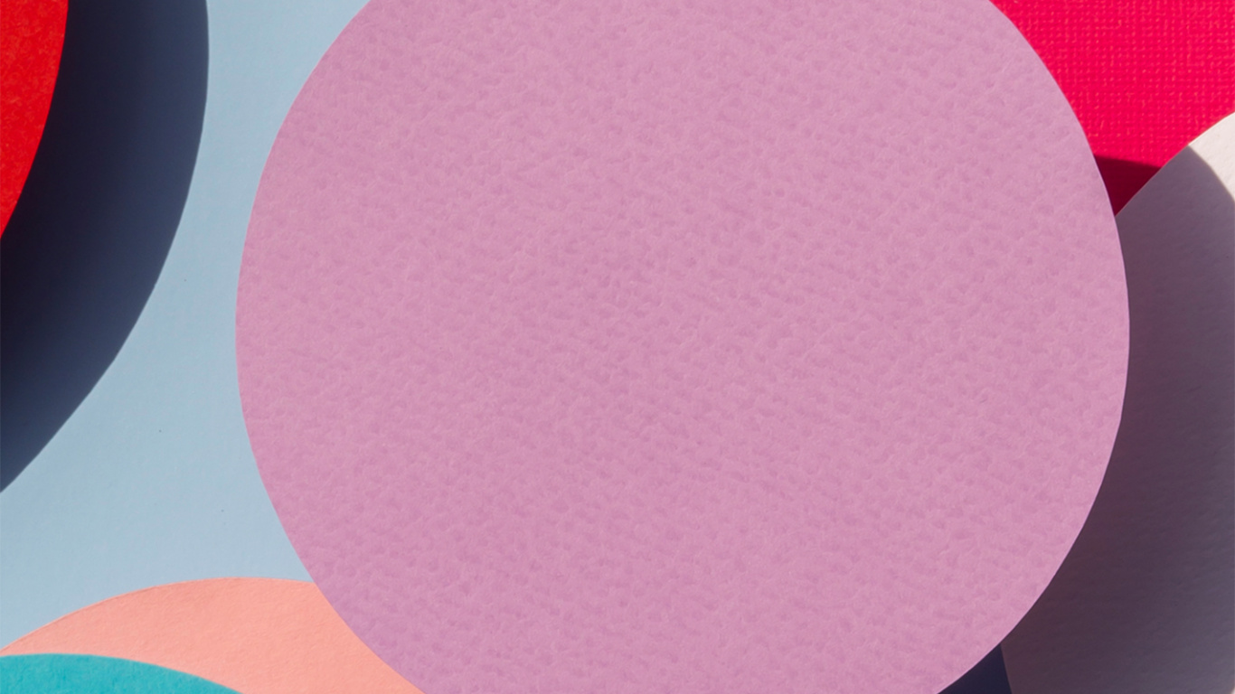 Обои круг, визуальное искусство, дизайн, графический дизайн, сахарная бумага в разрешении 1366x768