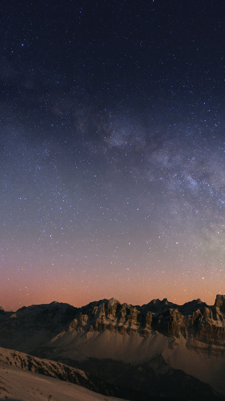 Обои LG, LG G8 ThinQ, смартфон, телефон, ночь в разрешении 750x1334