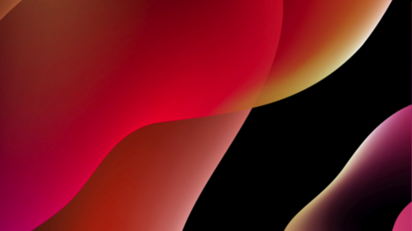 Обои графика, яблоко, дизайн, цветной, красочность в разрешении 1366x768