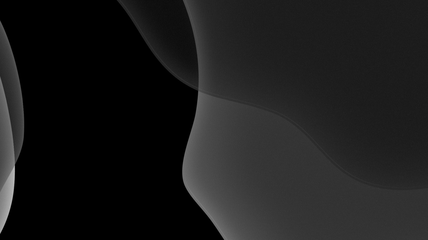 Обои iOS 13, Свет-в-темный цвет схема, ios, iOS 16, черный в разрешении 1366x768