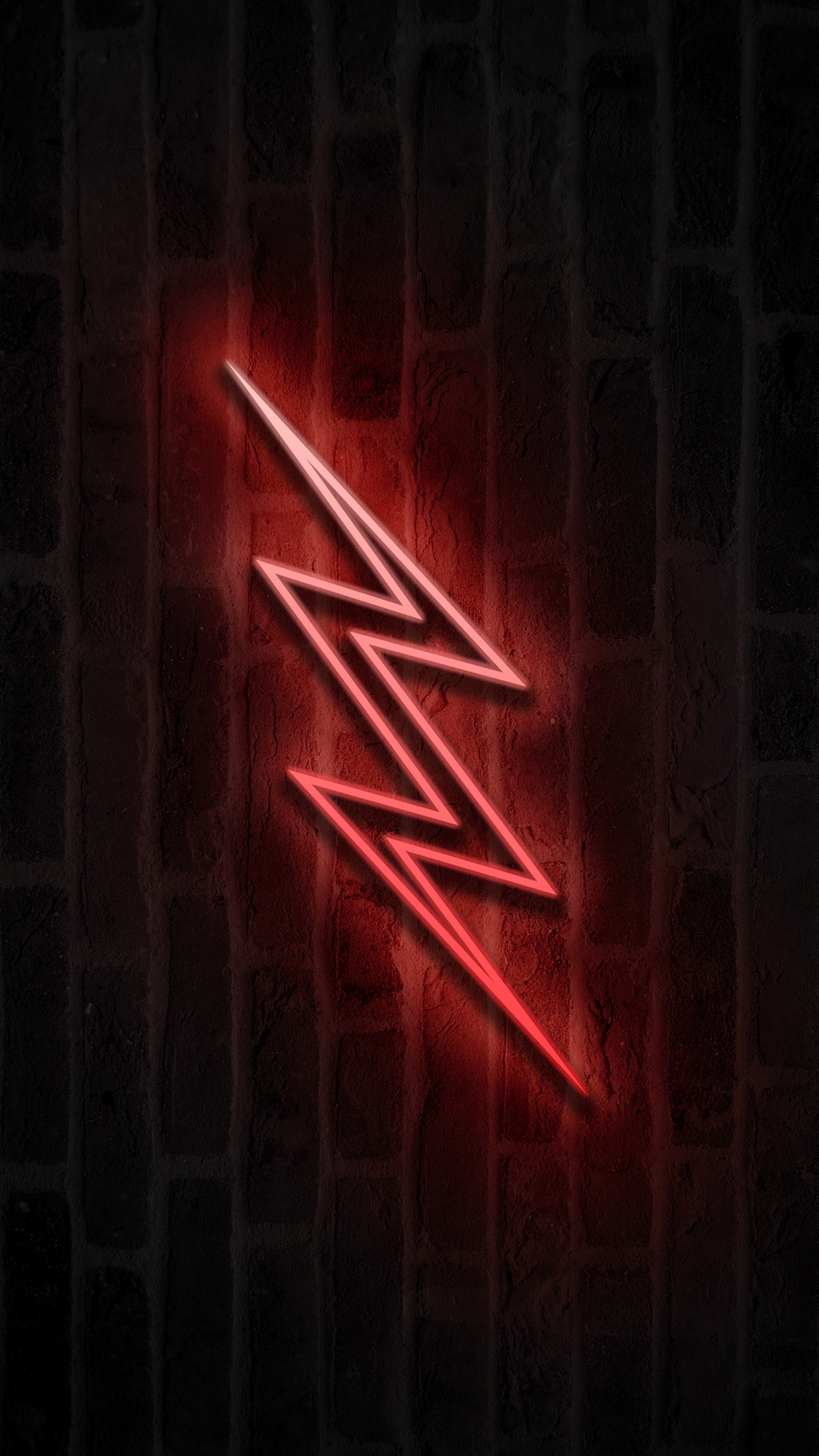 Обои свет, неоновая вывеска, треугольник, Янтарь, древесина в разрешении 1080x1920