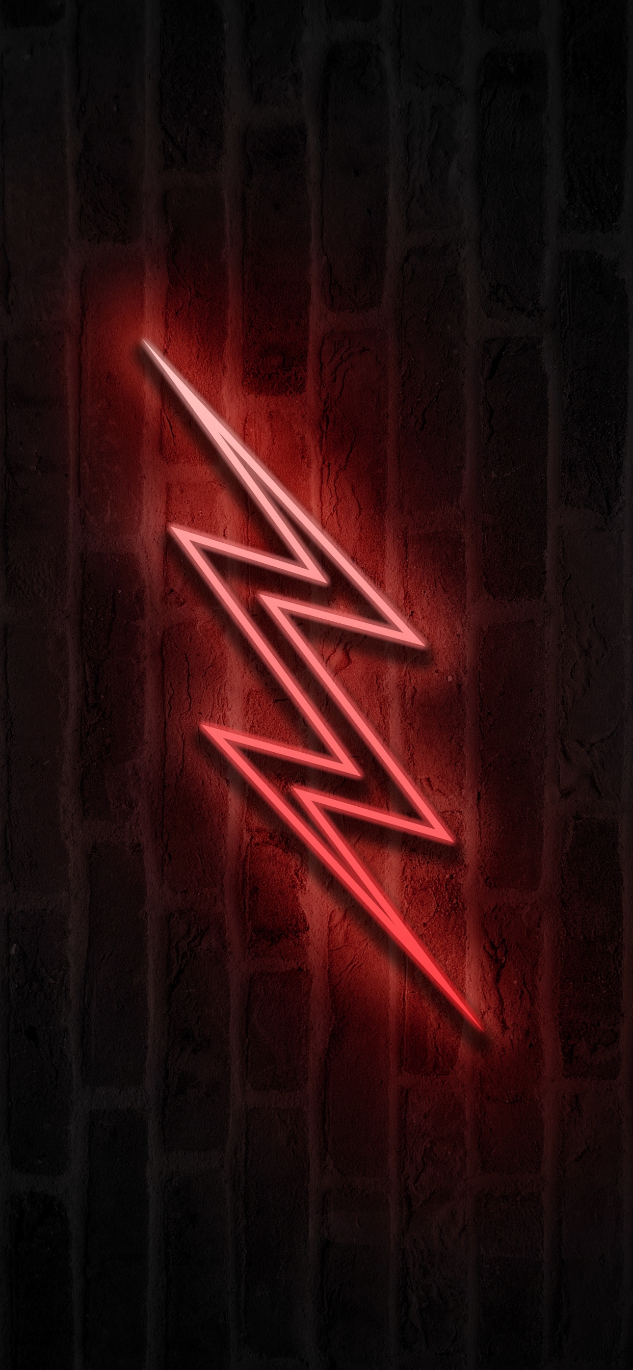 Обои свет, неоновая вывеска, треугольник, Янтарь, древесина в разрешении 1242x2688