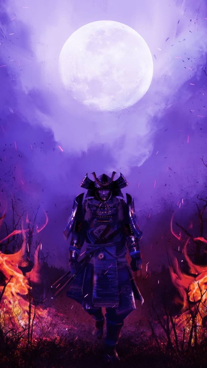 Обои природа, иркутская стоматологическая поликлиника 1, луна, свет, пурпур в разрешении 720x1280