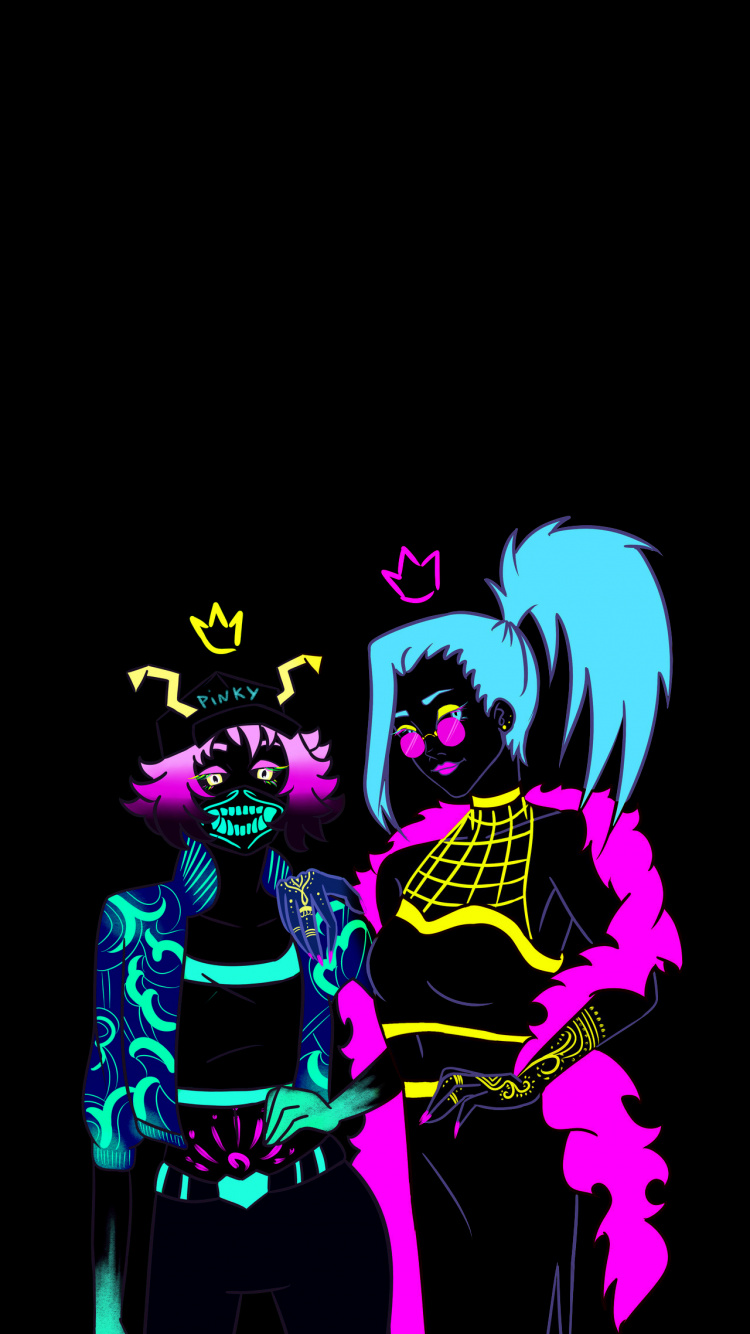 Обои арт, графический дизайн, пурпур, рукав, розовый в разрешении 750x1334