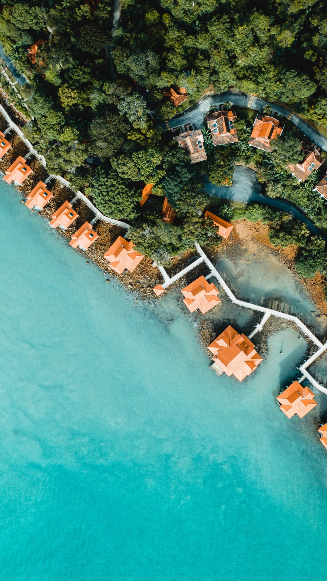 Обои море, вода, пейзаж, прибрежные и океанические рельефы, побережье в разрешении 1080x1920