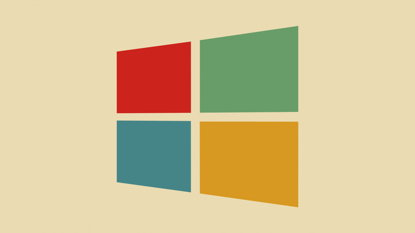 Обои windows, Апельсин, красочность, прямоугольник, узор в разрешении 1366x768