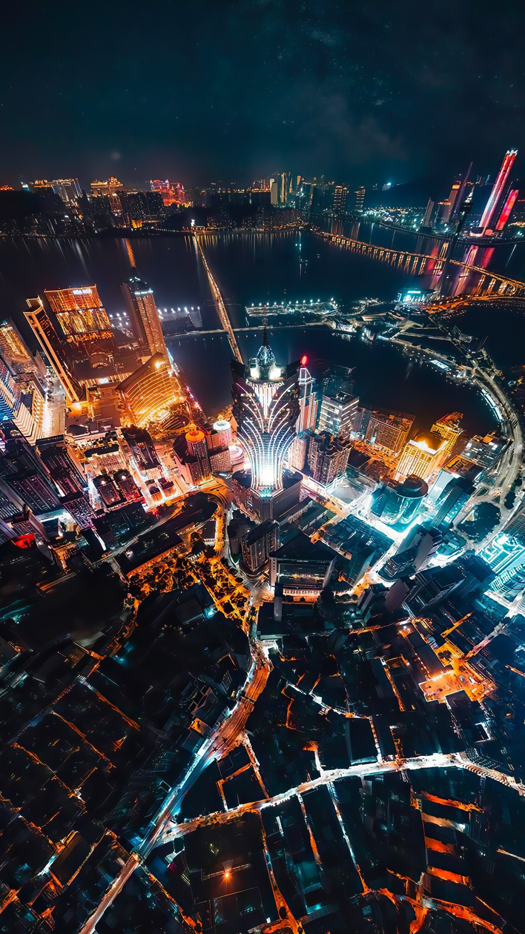 Обои метрополия, смартфон, андроид, супер сетчатка, мир в разрешении 1080x1920