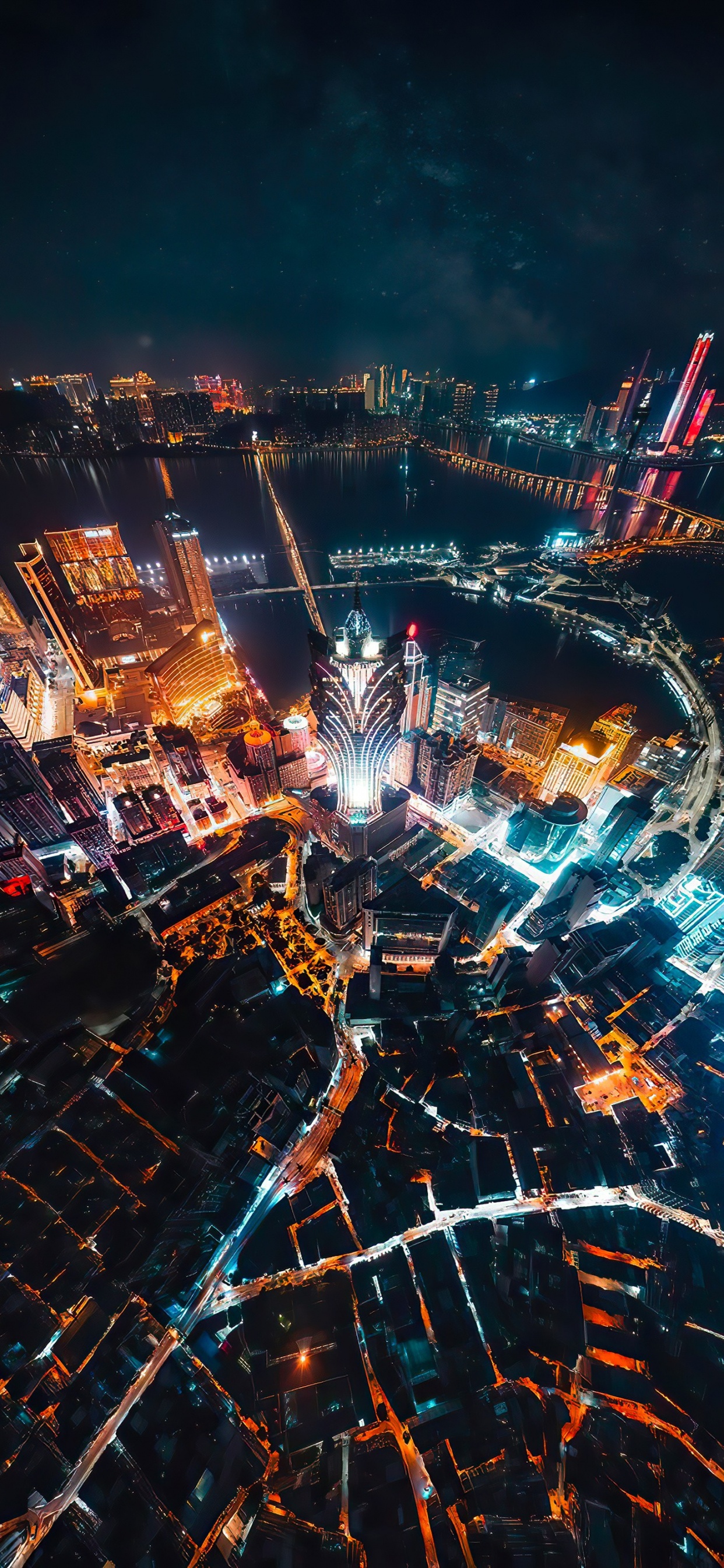 Обои метрополия, смартфон, андроид, супер сетчатка, мир в разрешении 1242x2688