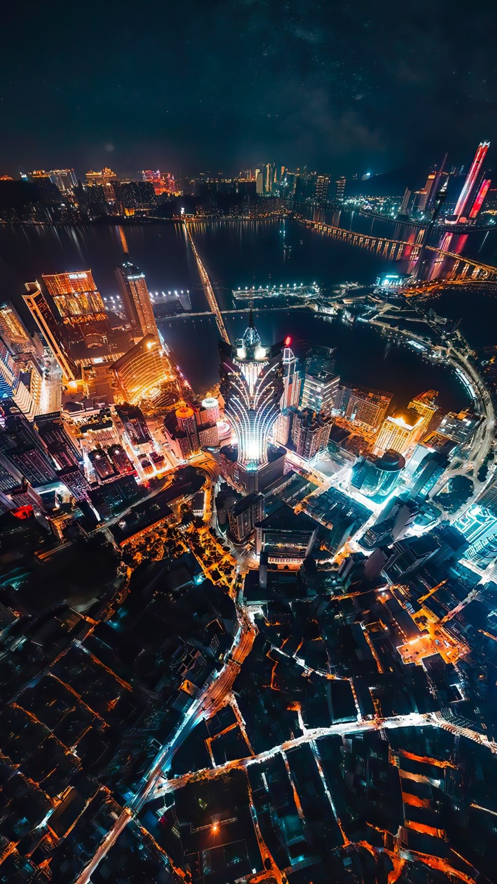 Обои метрополия, смартфон, андроид, супер сетчатка, мир в разрешении 720x1280