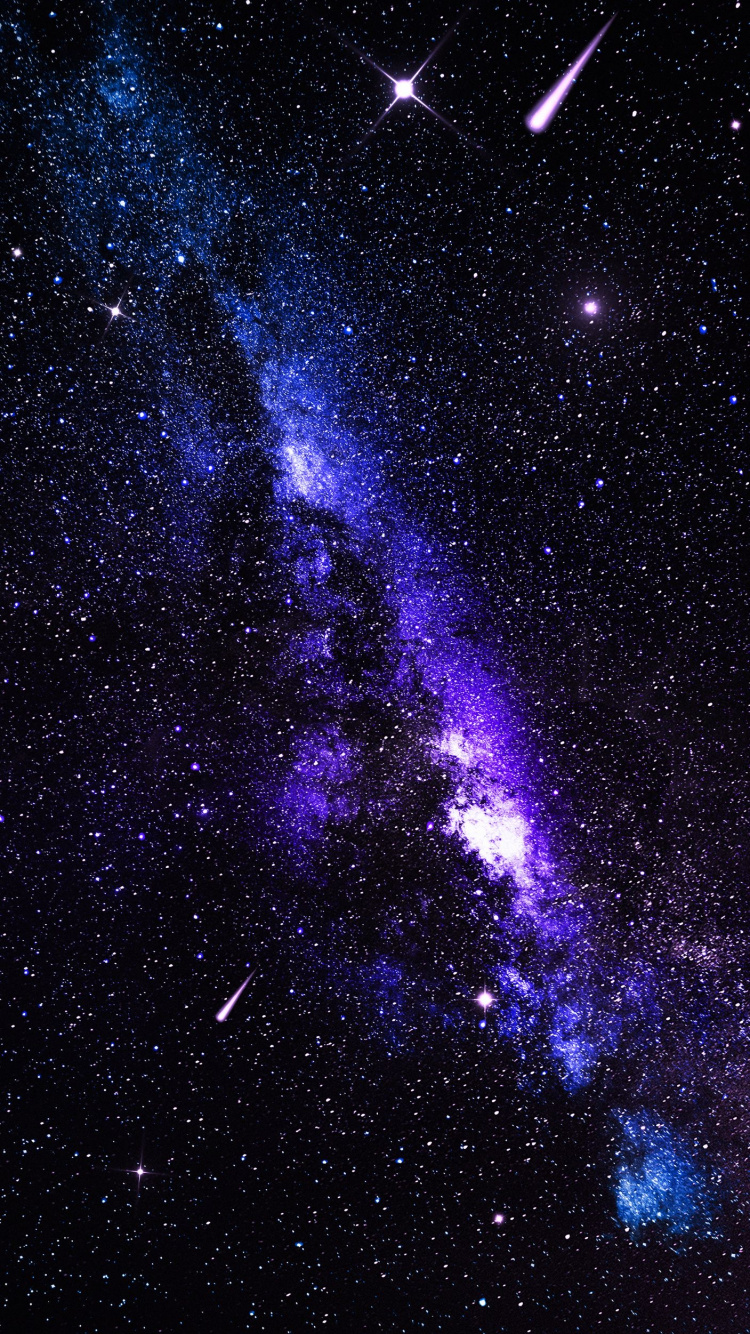 Обои эму в небе, Астрономия, атмосфера, туманность, Галактика в разрешении 750x1334