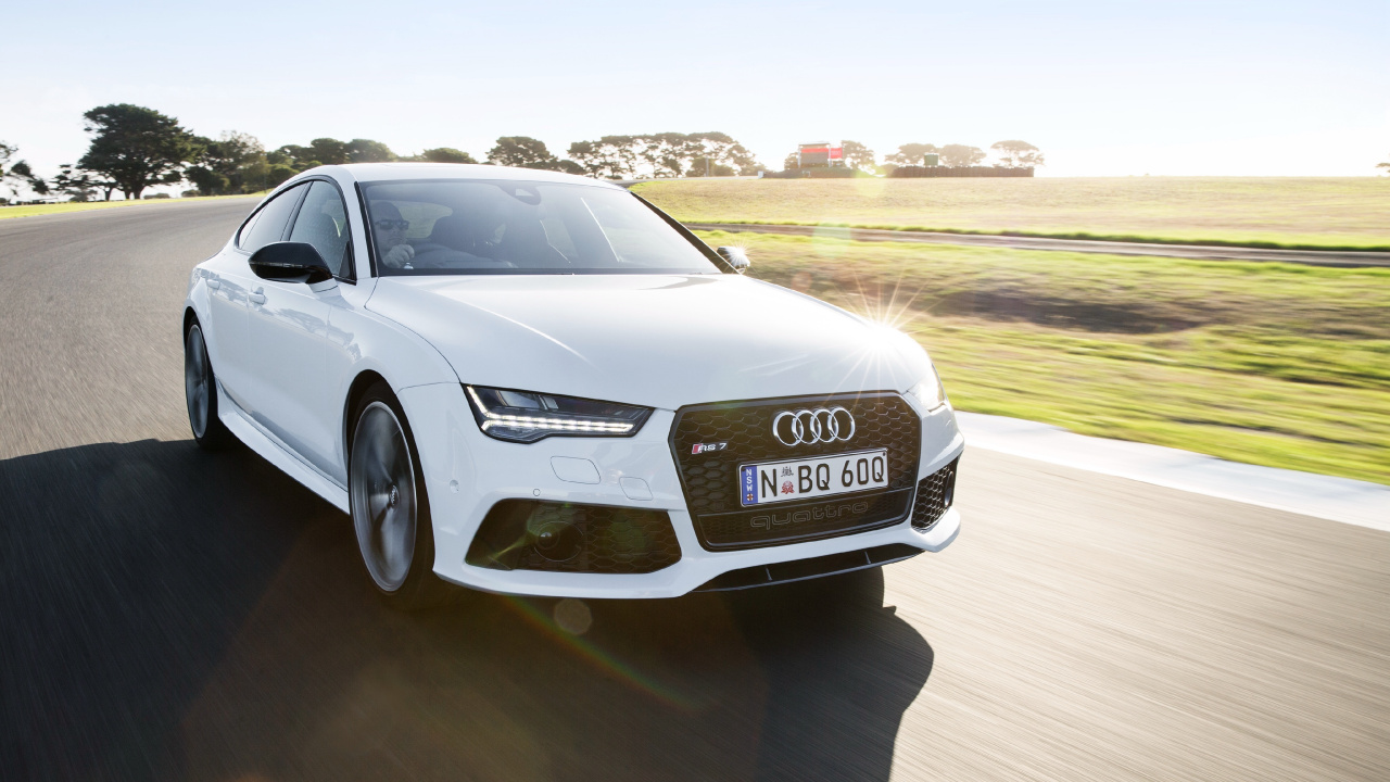 Обои семейный автомобиль, Audi RS7, 2016 Ауди РС 7, Ауди А6, Ауди А7 в разрешении 1280x720