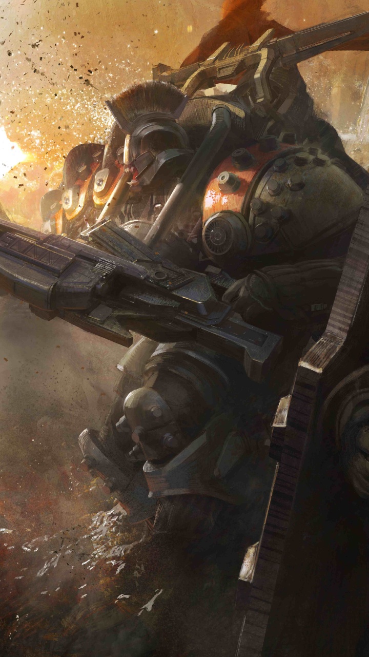 Обои destiny 2, bungie, концепт арт, арт, шутер в разрешении 720x1280