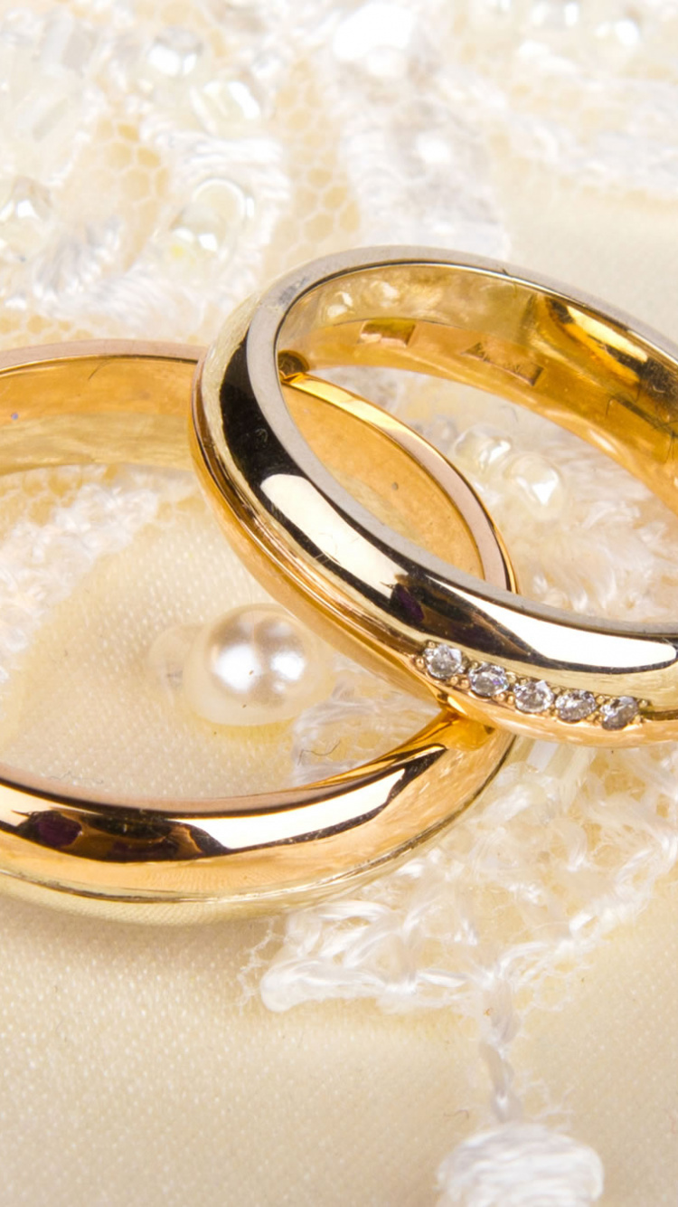 Обои свадьба, годовщина свадьбы, кольцо, обручальное кольцо, ювелирные изделия тела в разрешении 750x1334