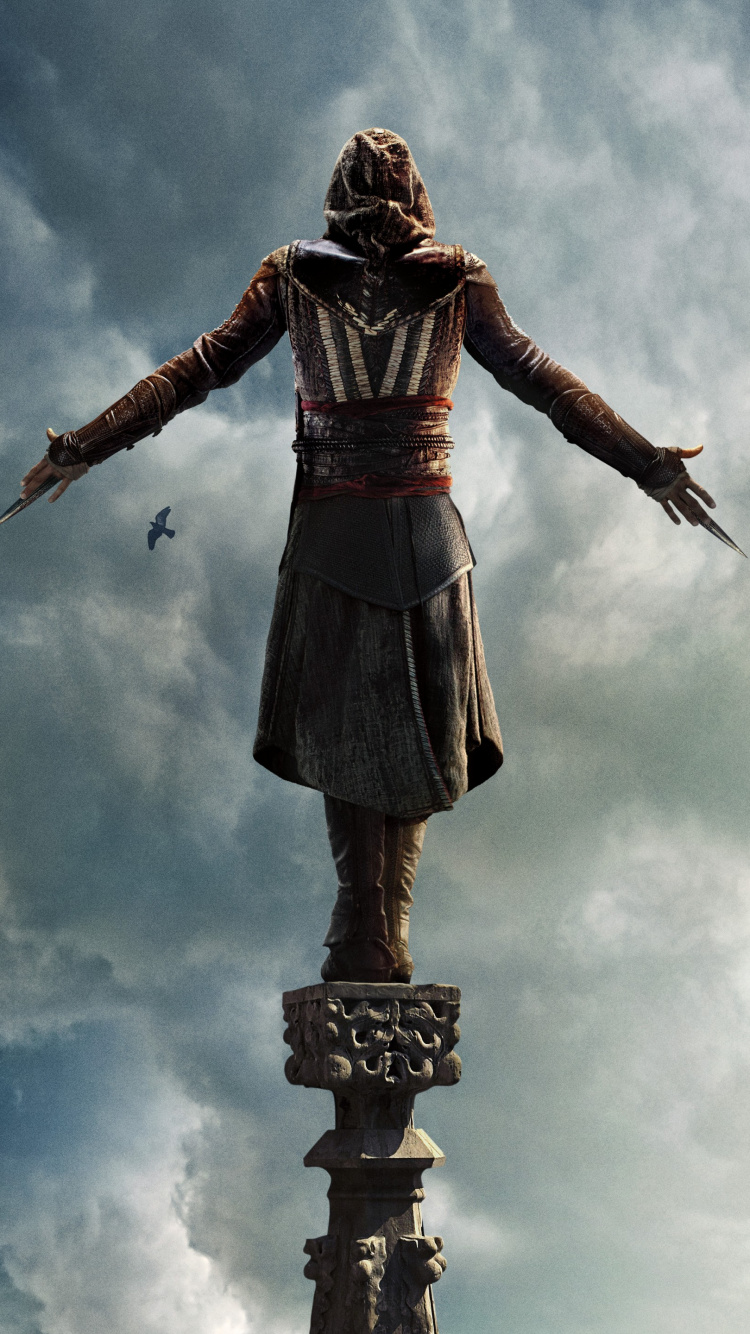 Обои Assassins Creed Odyssey, assassins creed, облако, статуя, assassins creed unity в разрешении 750x1334