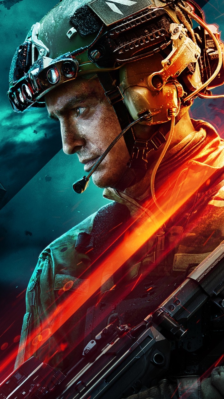 Обои battlefield 2042, поле боя 2142, музыка, музыкальный исполнитель, спецодежда в разрешении 720x1280