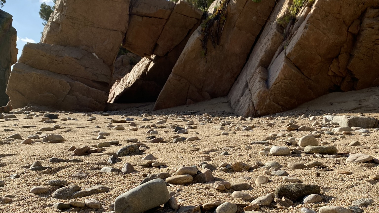 Обои обнажение, рок, коренная порода, формирование, геология в разрешении 1280x720