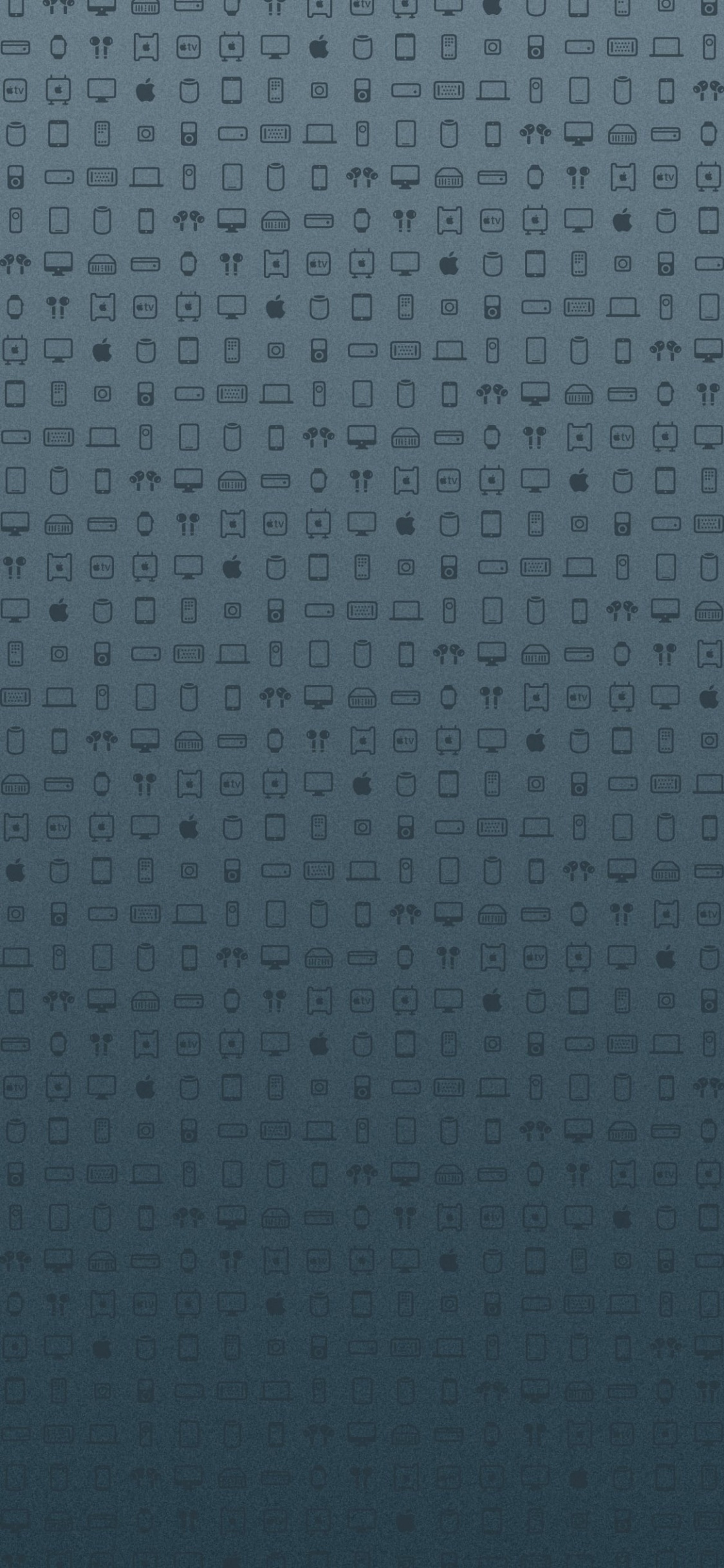 Обои узор, яблоко, смартфон, лазурный, электрик в разрешении 1125x2436