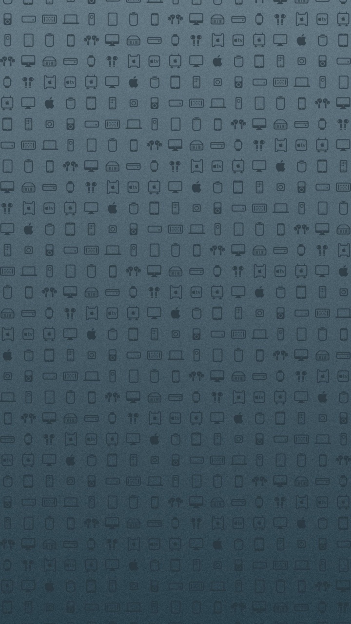 Обои узор, яблоко, смартфон, лазурный, электрик в разрешении 720x1280