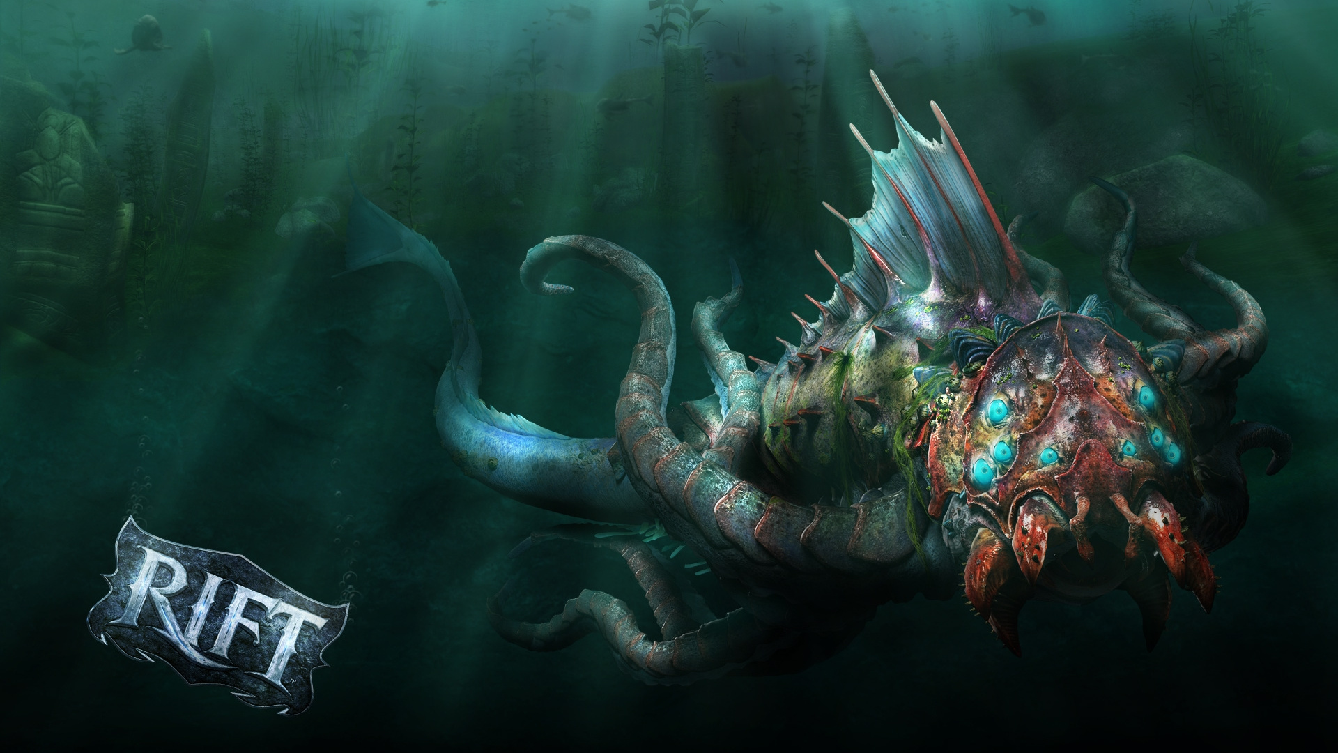 Обои разлом, трион миров, воды, спецэффекты, видеоэффекты в разрешении 1920x1080