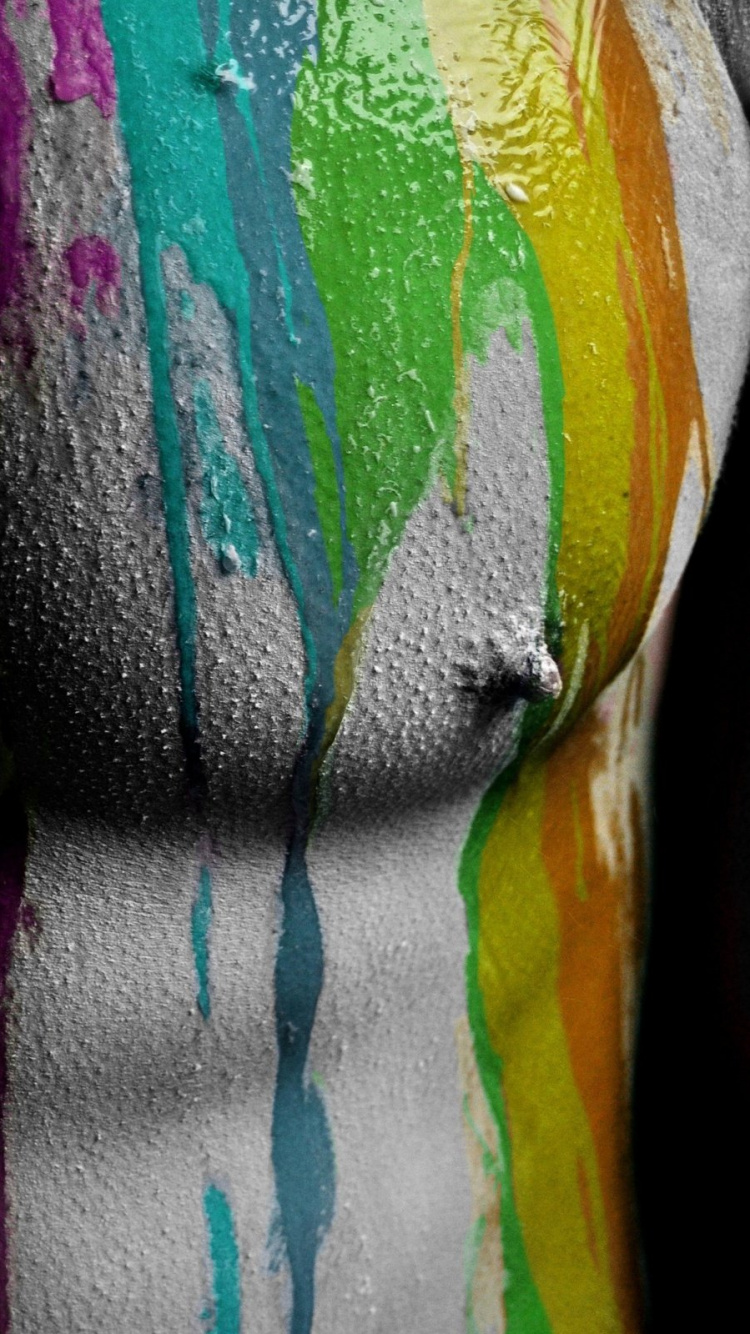 Обои арт, визуальное искусство, рука, современное искусство, спина в разрешении 750x1334