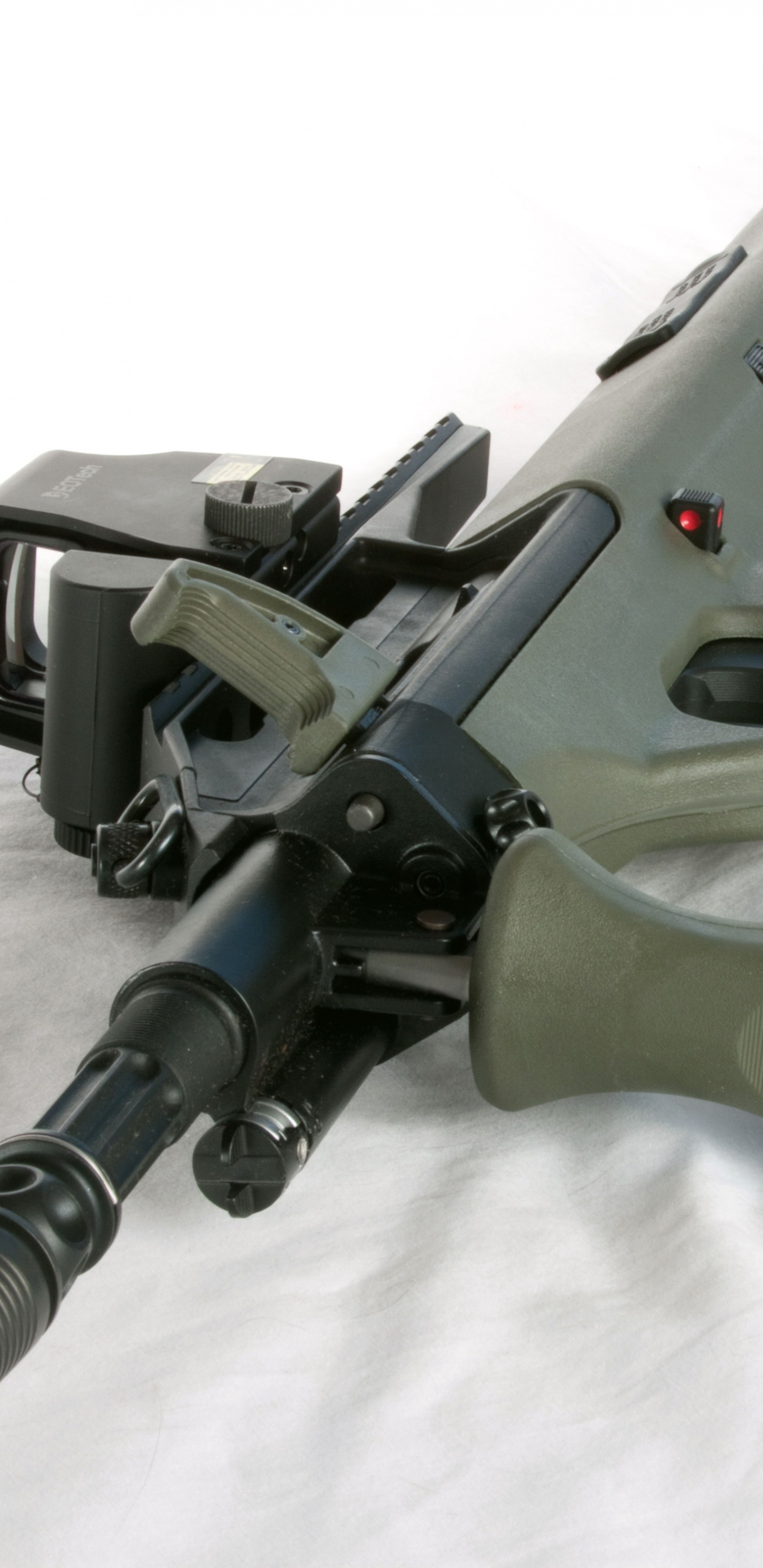 Обои штейр ауг, орудие, огнестрельное оружие, Страйкбольное оружие, ствол в разрешении 1440x2960