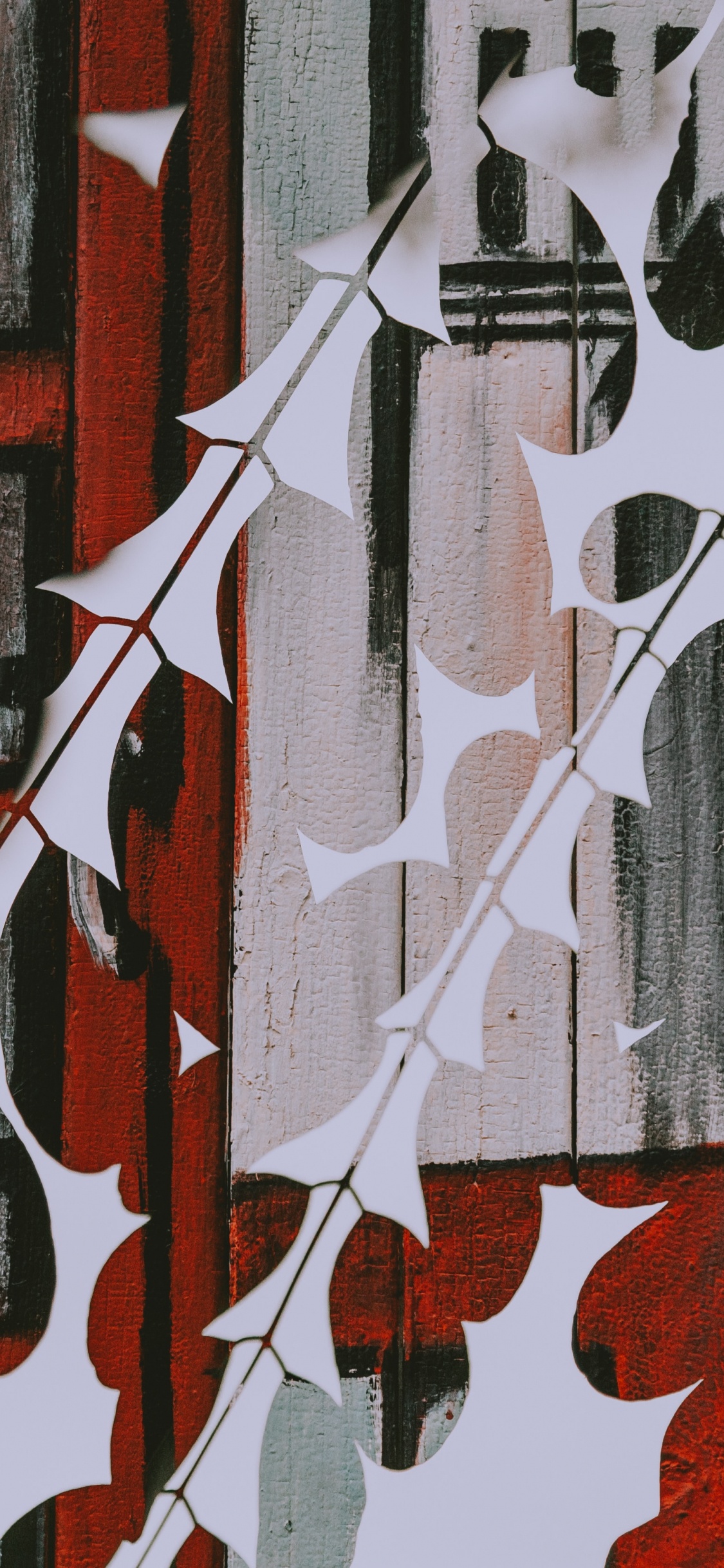 Обои дерево, дизайн, узор, арт, граффити в разрешении 1125x2436