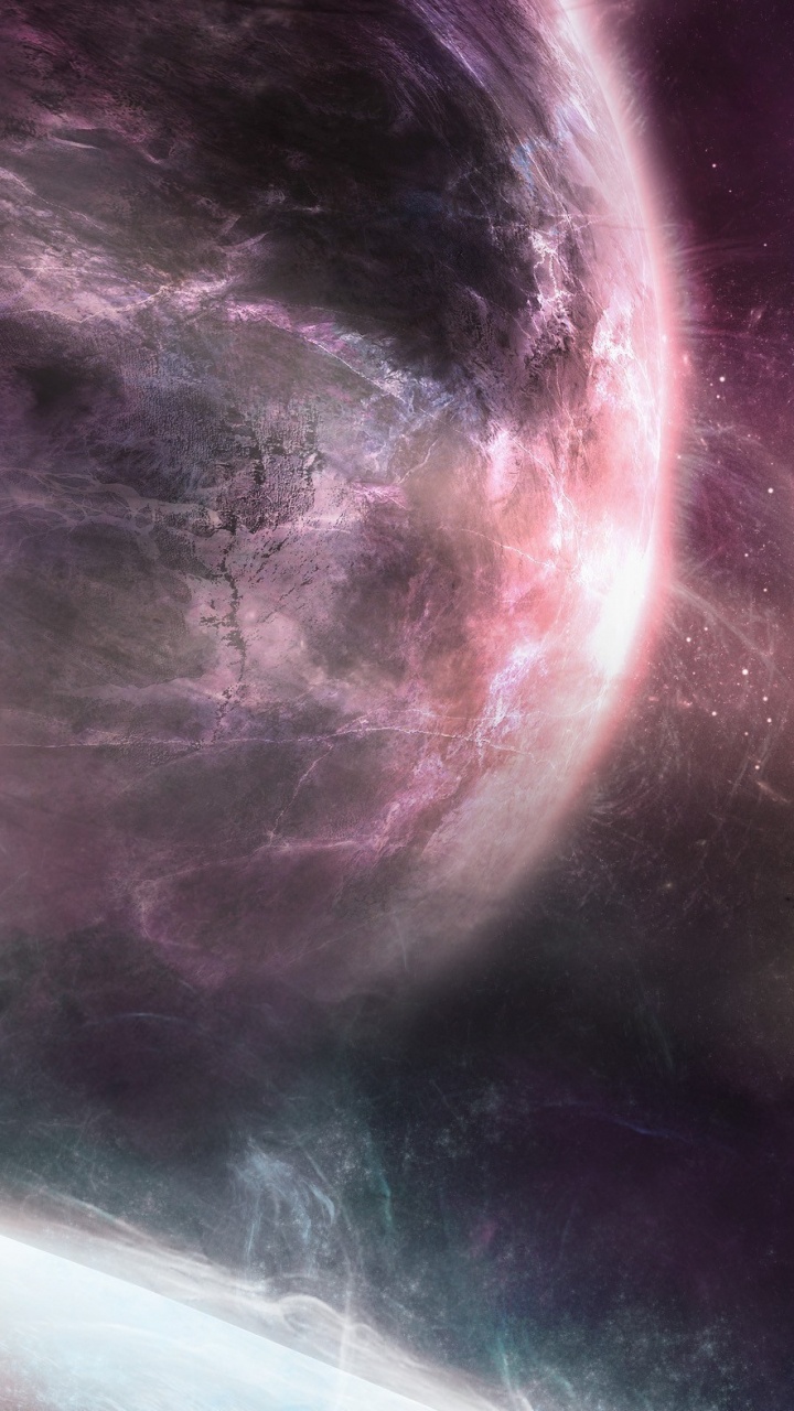 Обои космос, космическое пространство, атмосфера, астрономический объект, туманность в разрешении 720x1280