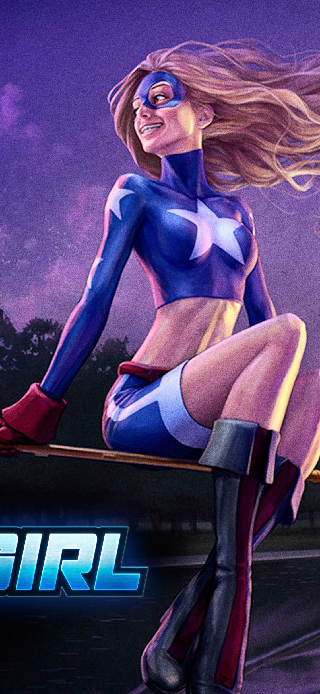 Обои комиксы dc, Вселенная DC, отдых, игры, салют в разрешении 1125x2436