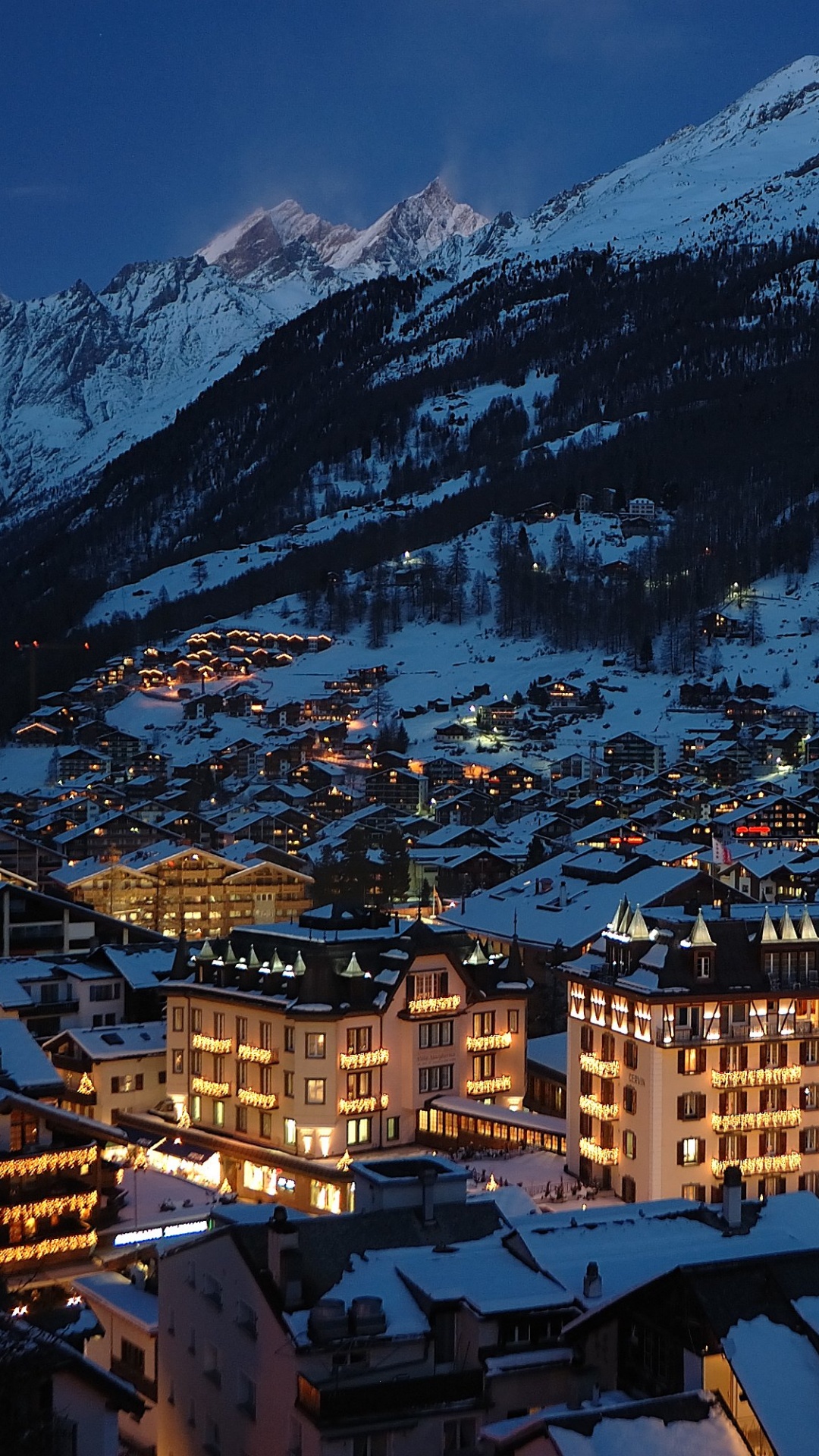 Обои МОН Поездок, маттерхорн, Маттерхорн Лыжный Рай, зима, снег в разрешении 1080x1920