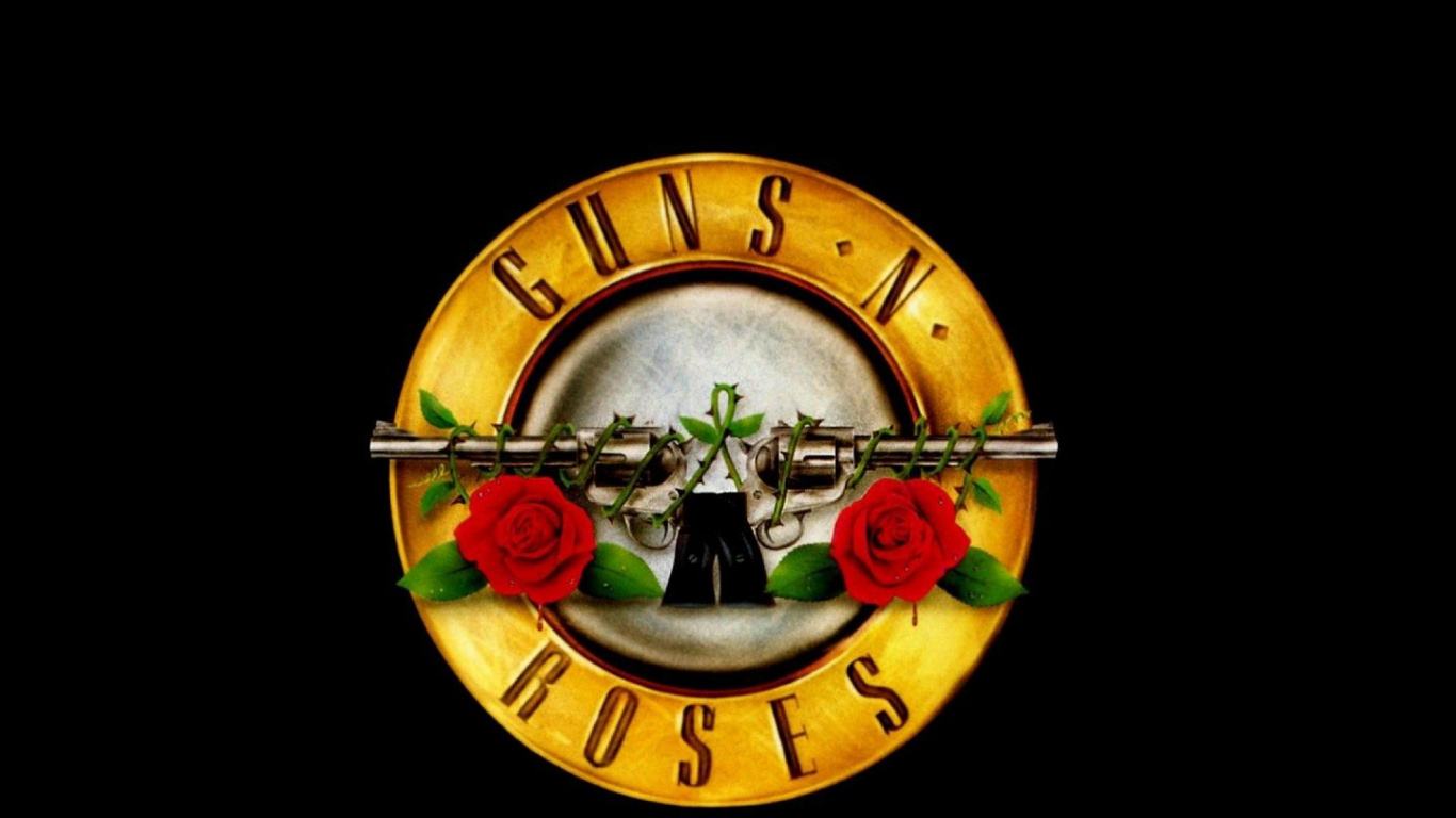 Обои Guns N Roses, тяжелый рок, Not in This Lifetime Tour в разрешении 1366x768