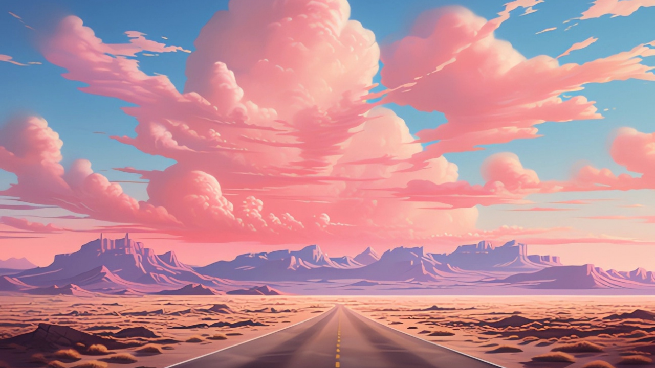 Обои послесвечение, планшет, облако, атмосфера, экорегион в разрешении 1280x720