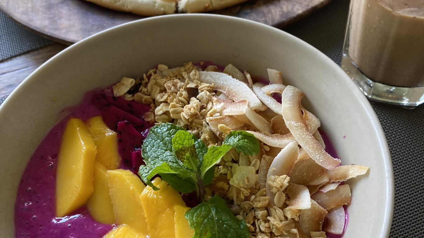 Обои блюда, вегетарианская кухня, завтрак, поздний завтрак, пища в разрешении 1366x768