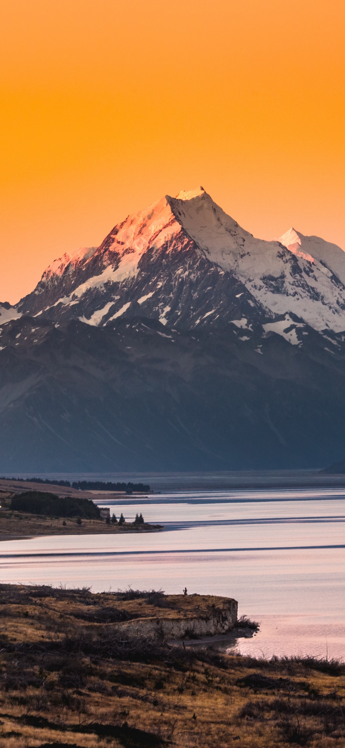 Обои природа, Новая Зеландия, НьюЙорк, Германия, гора в разрешении 1125x2436