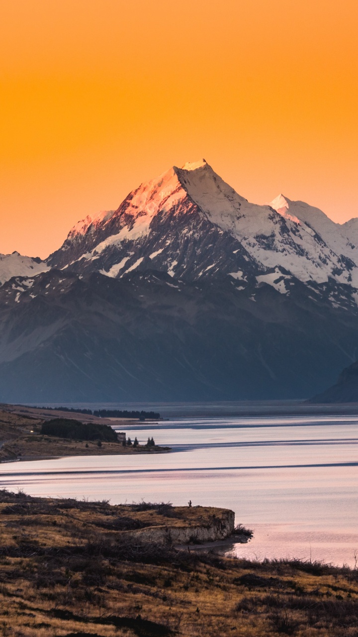 Обои природа, Новая Зеландия, НьюЙорк, Германия, гора в разрешении 720x1280